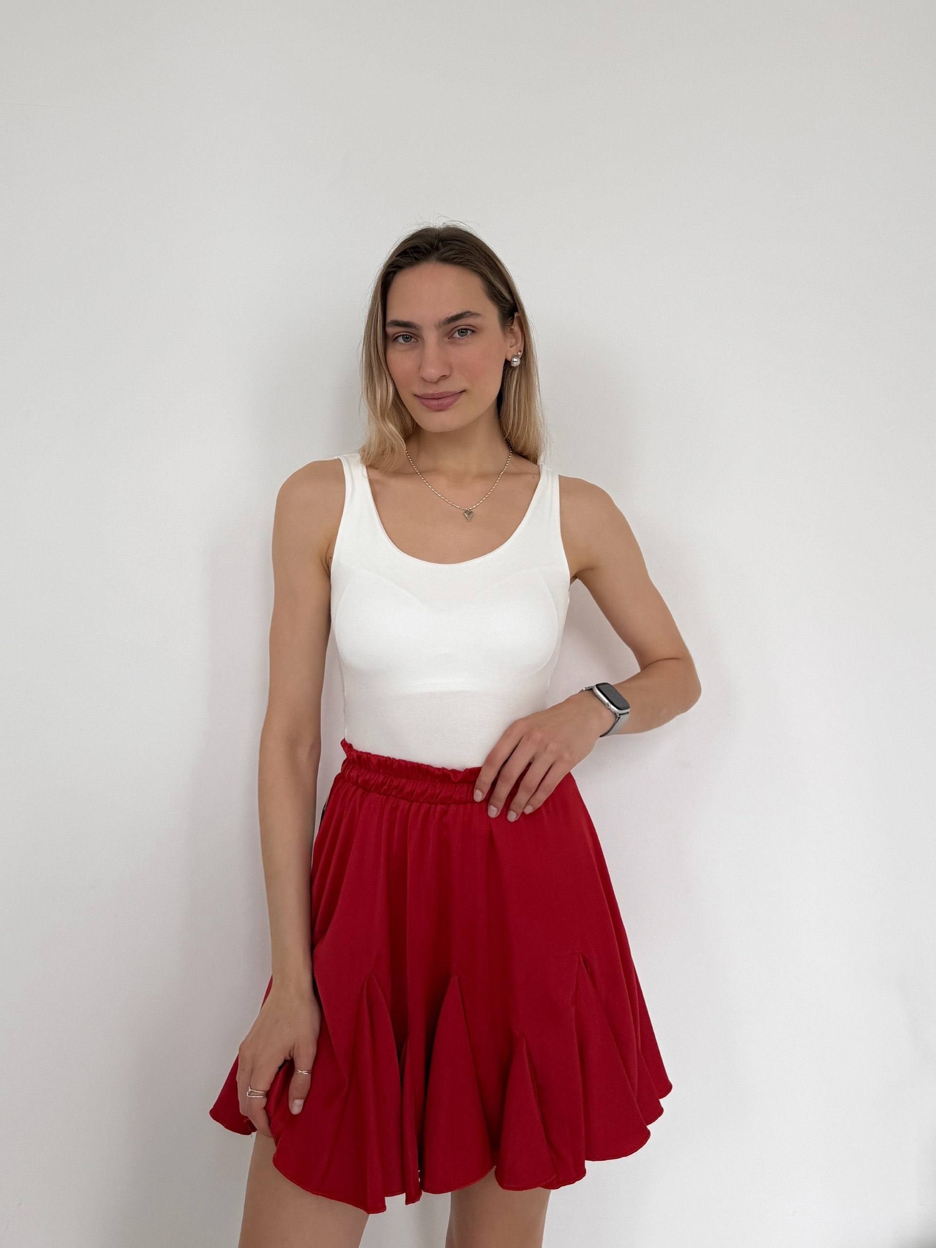 Юбка сборка мини 169 SS Collection