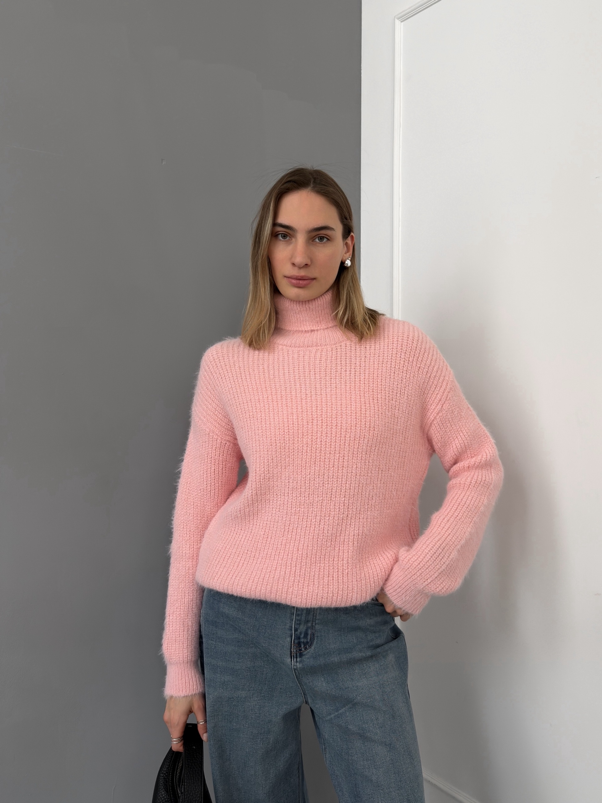 Свитер Korea S2566  ворот высокий