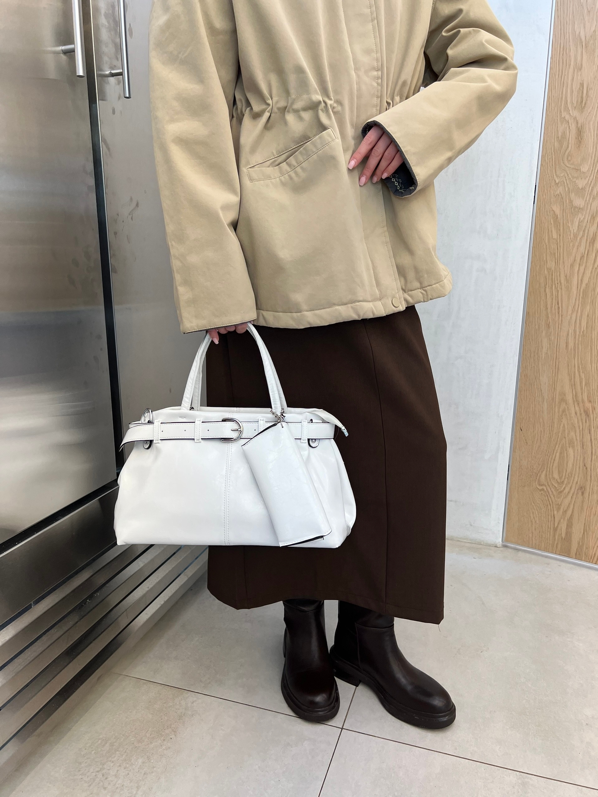 Сумка FlowersGrace 5122-1 декор ремень+ключница