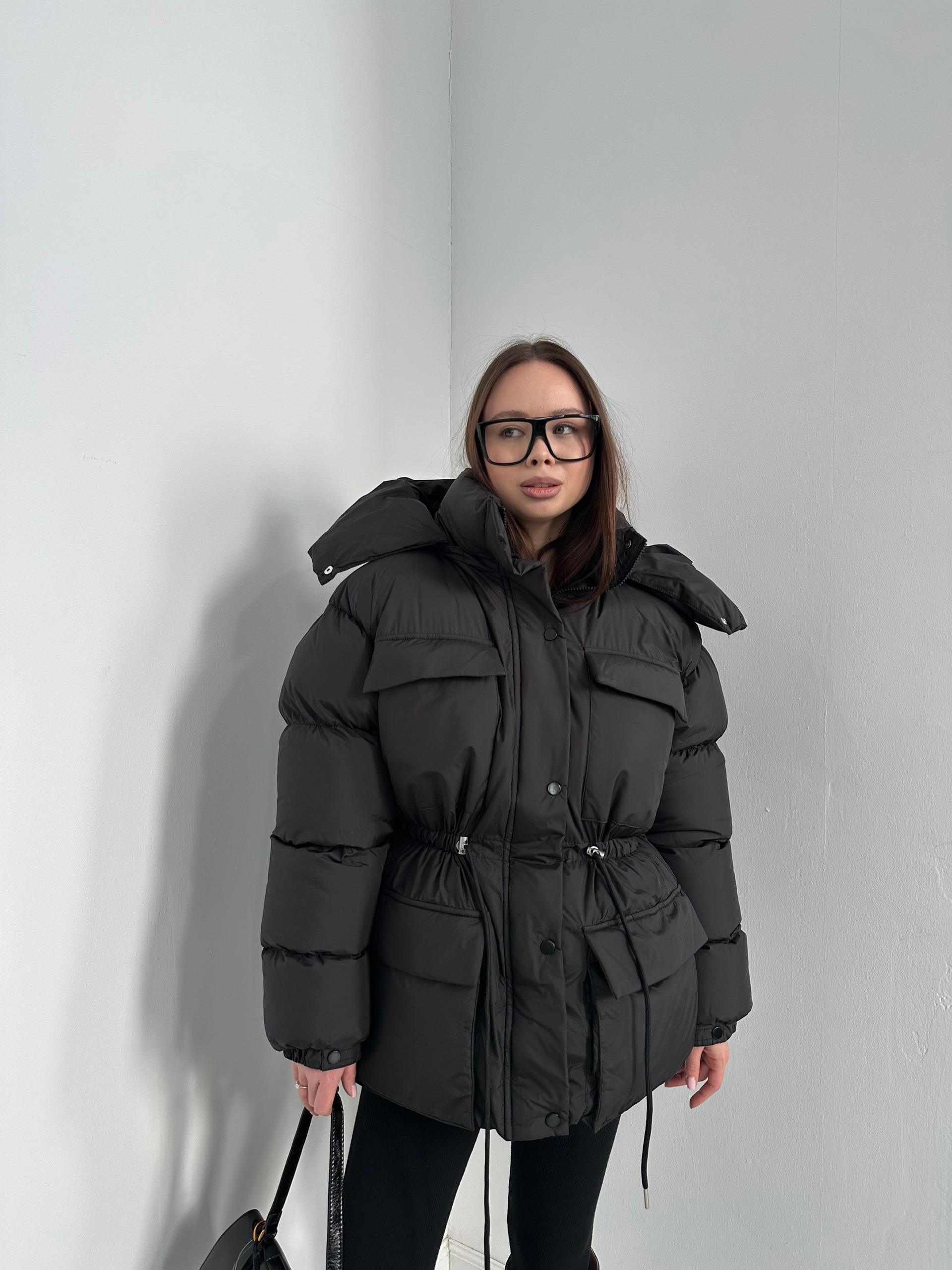 Куртка W 639  на кулиске короткая