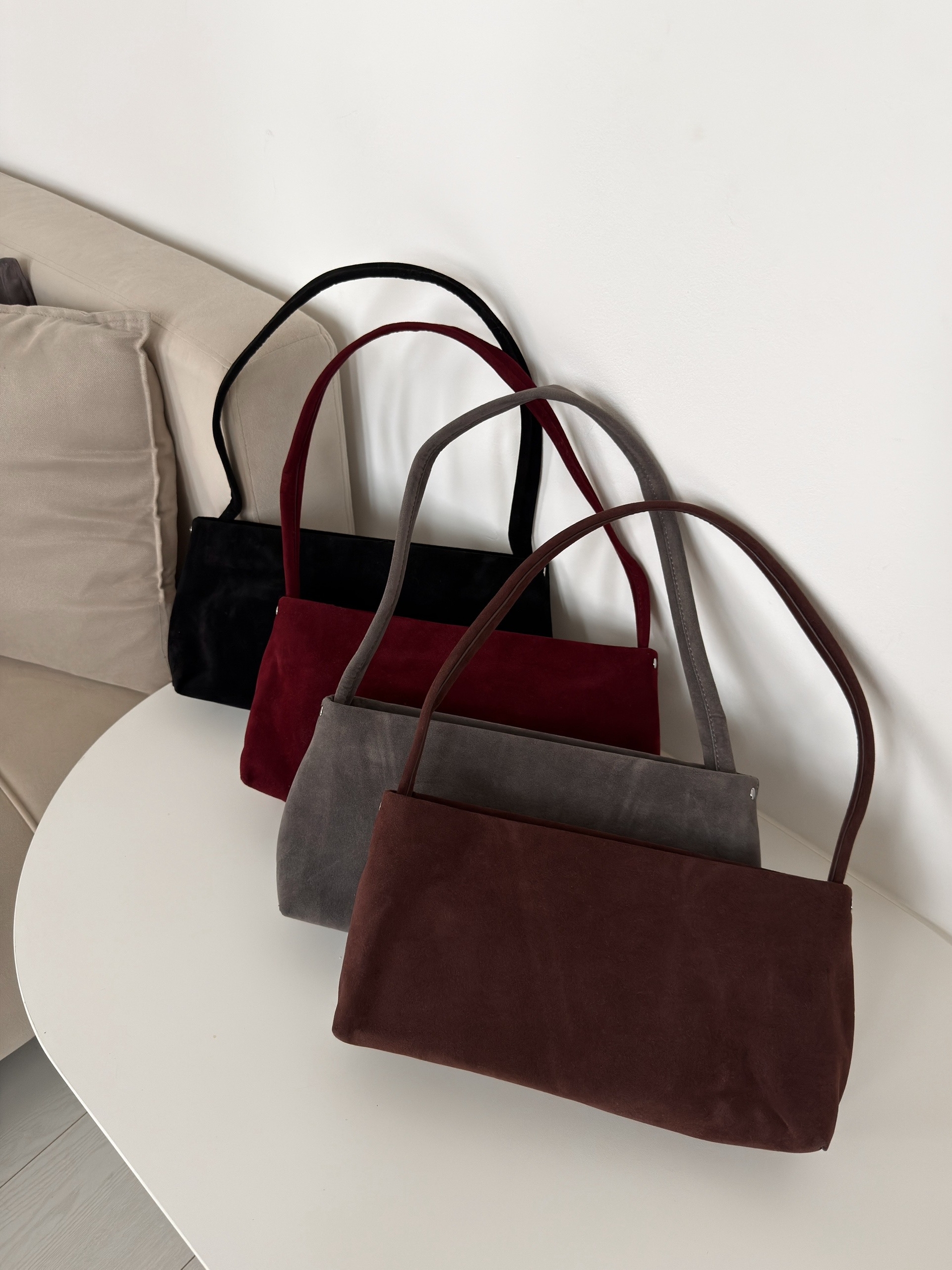 Сумка 1362 средний размер замша