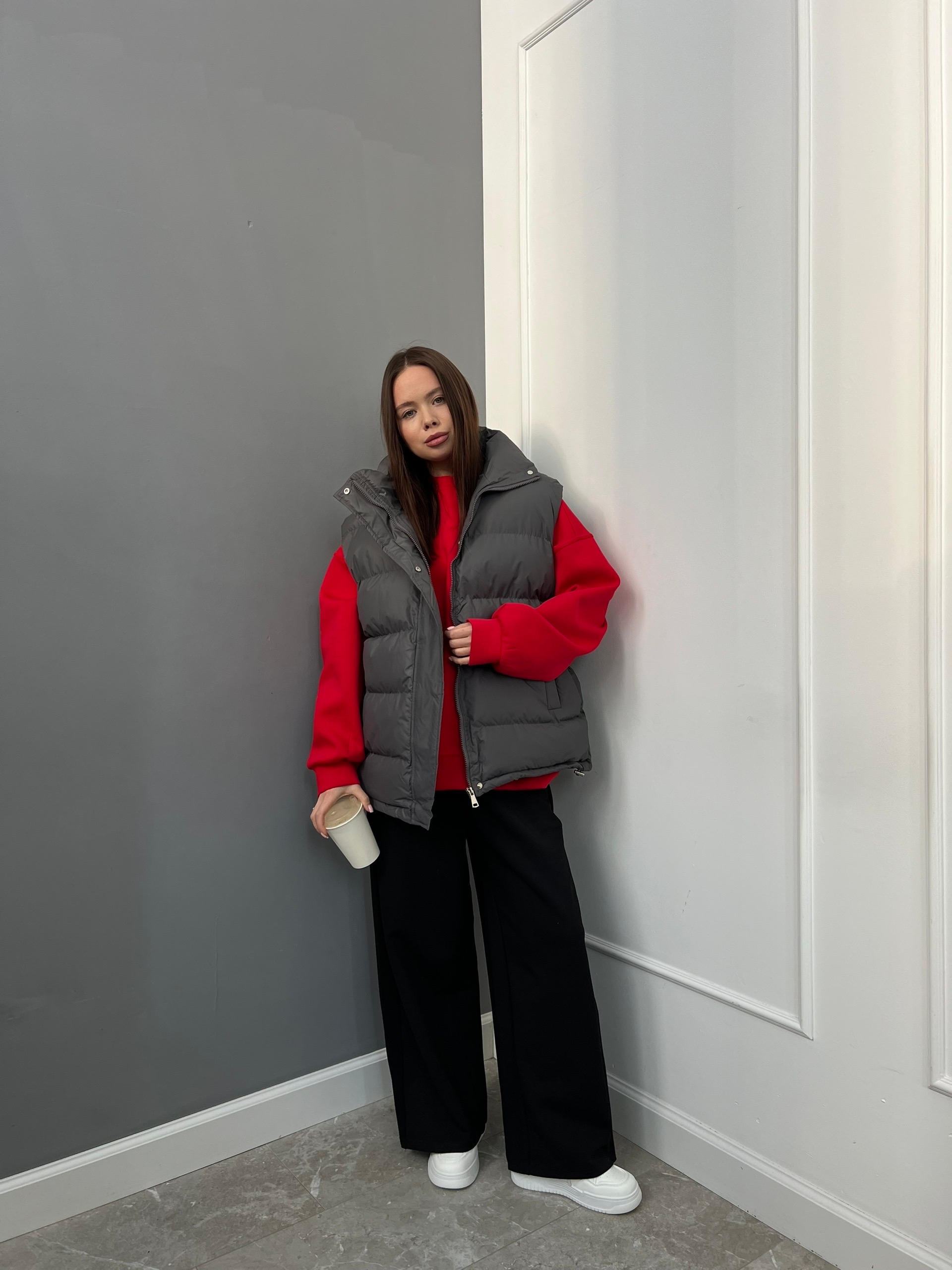 Жилетка Korea 1370 затяжки