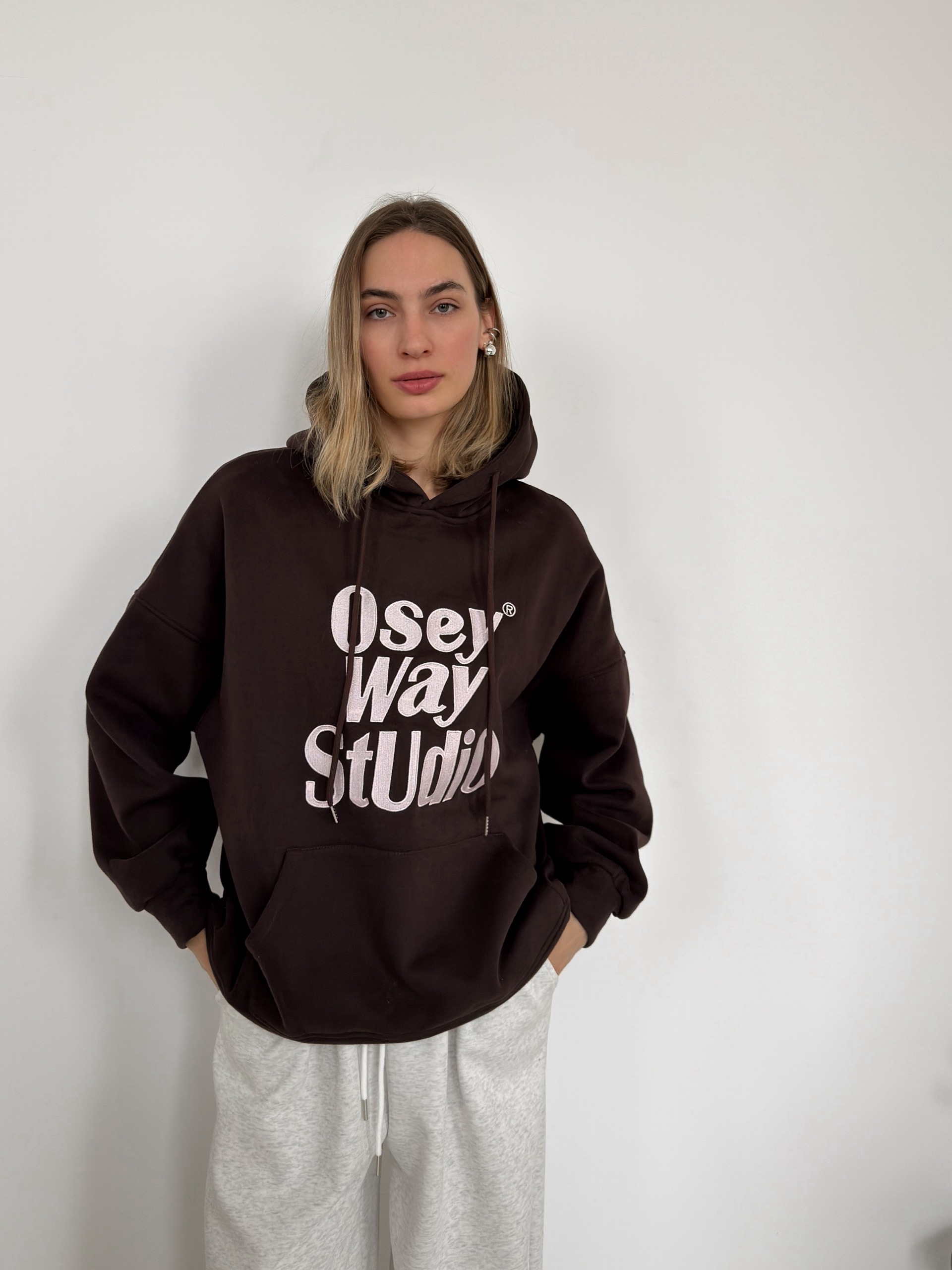 Худи W9507 osey way studio флис