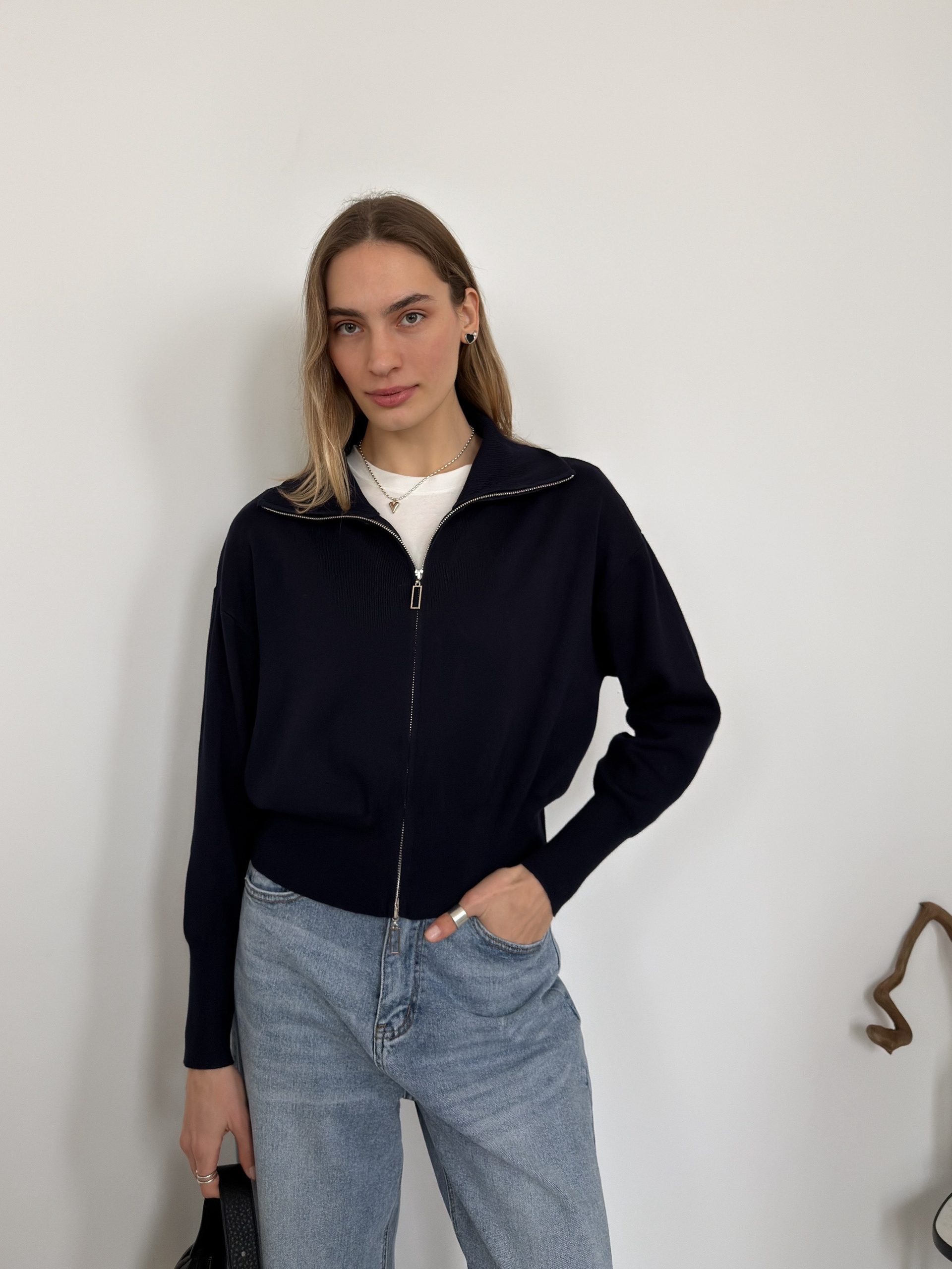 Джемпер 419 на молнии