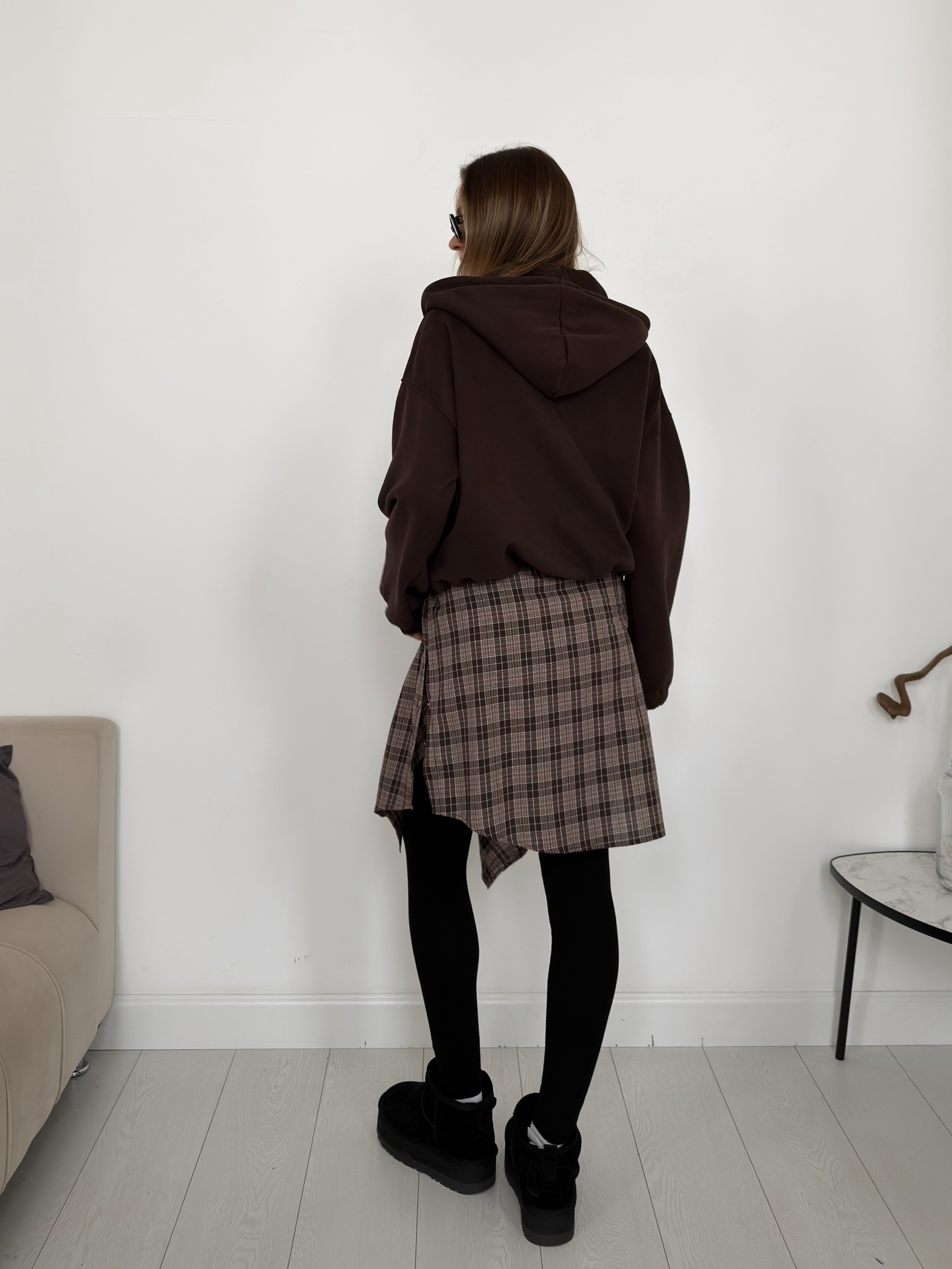 Худи Korea 1209  флис затяжка