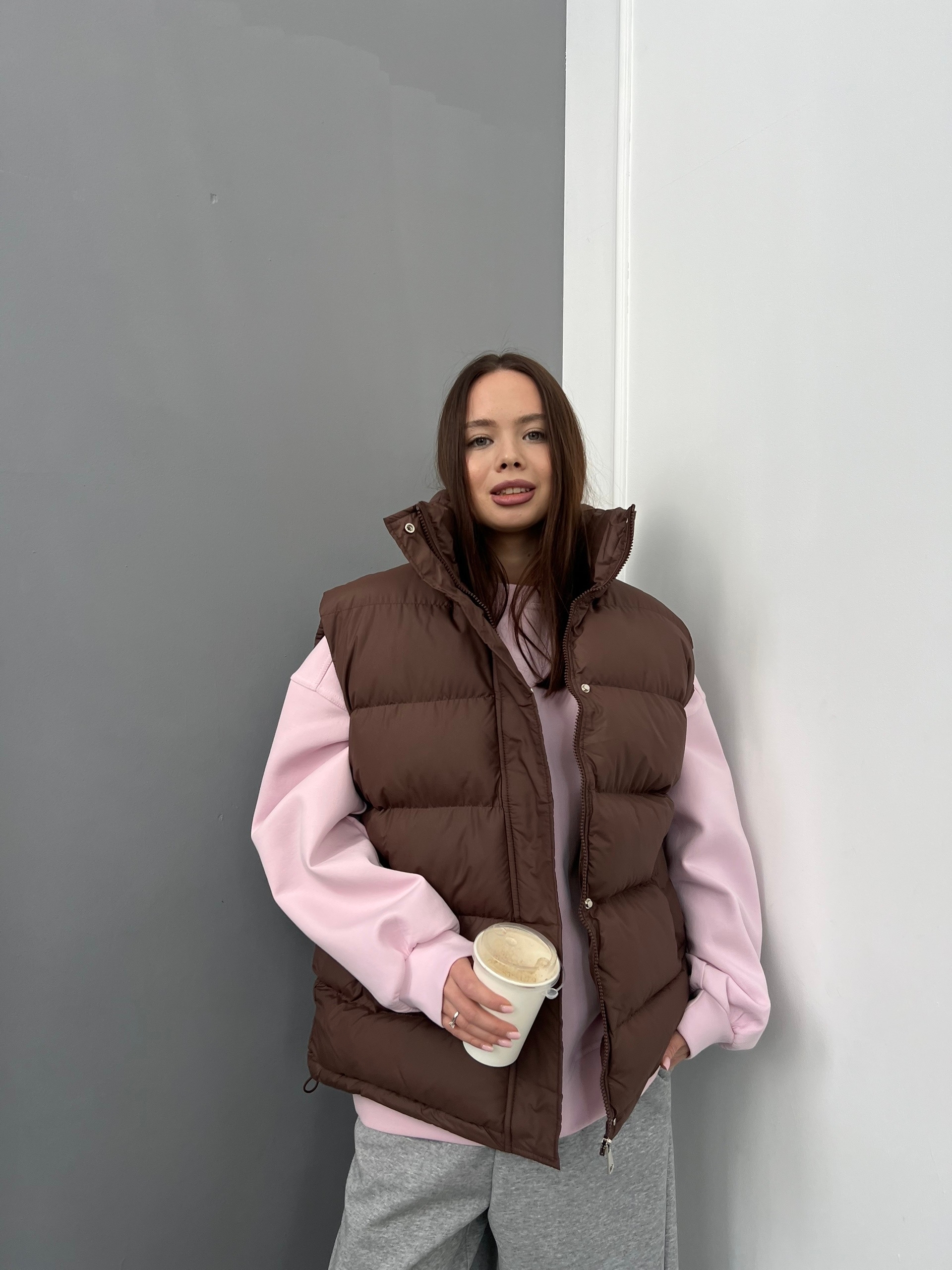 Жилетка Korea 1370 затяжки