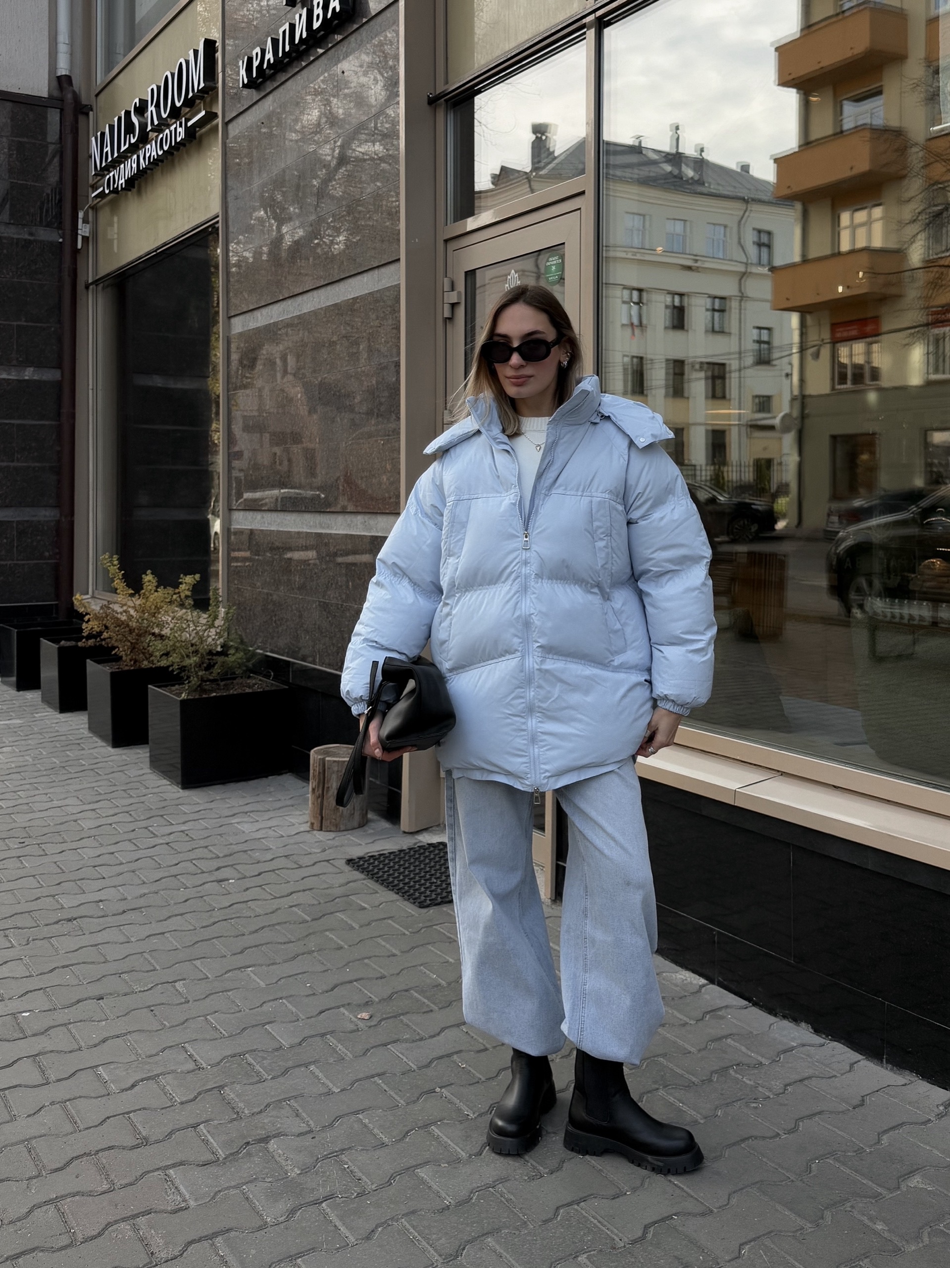 Куртка PERFECT  5357 с капюшоном