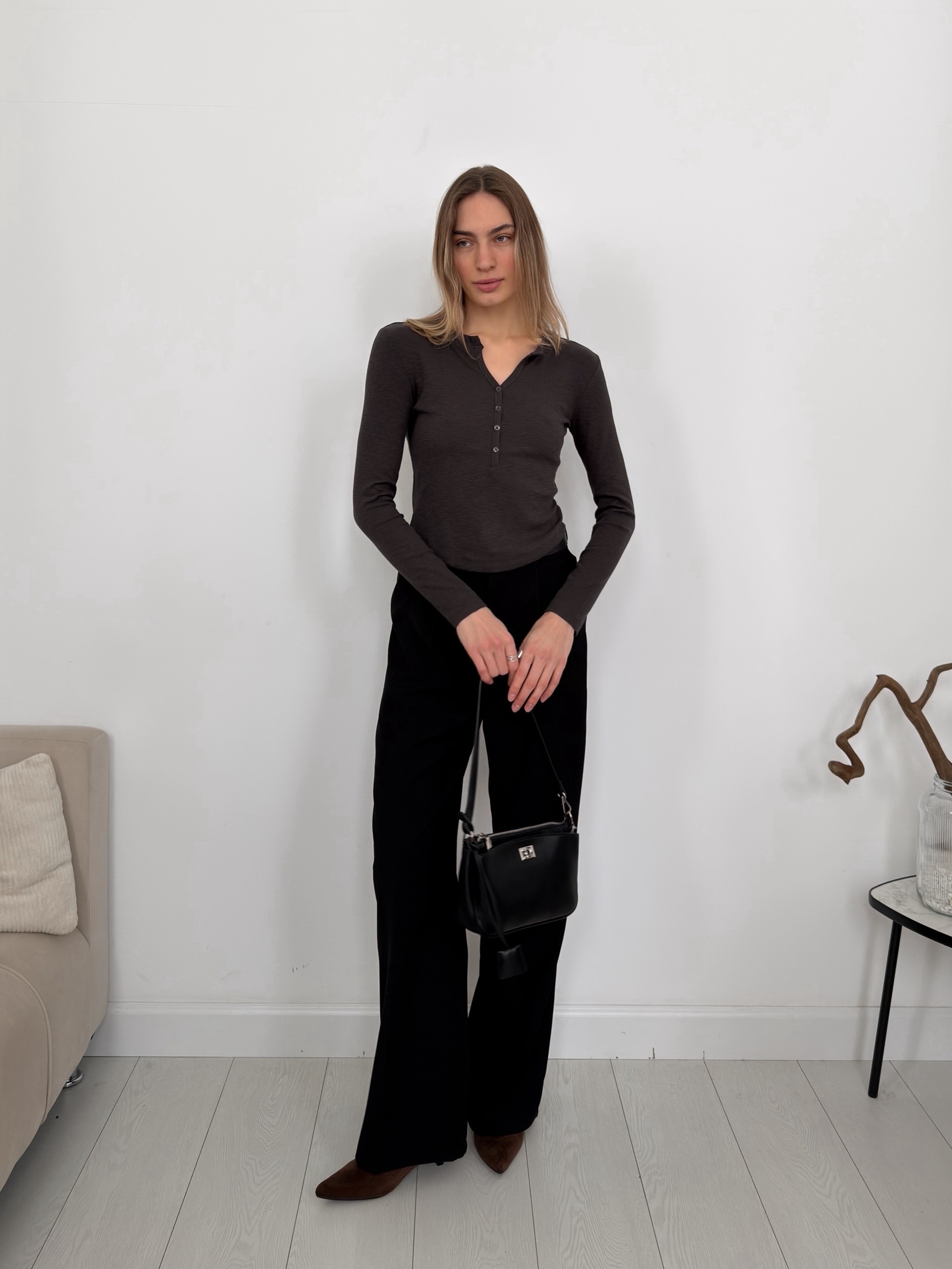 Кофточка San-k 8099 Vвырез пуговки