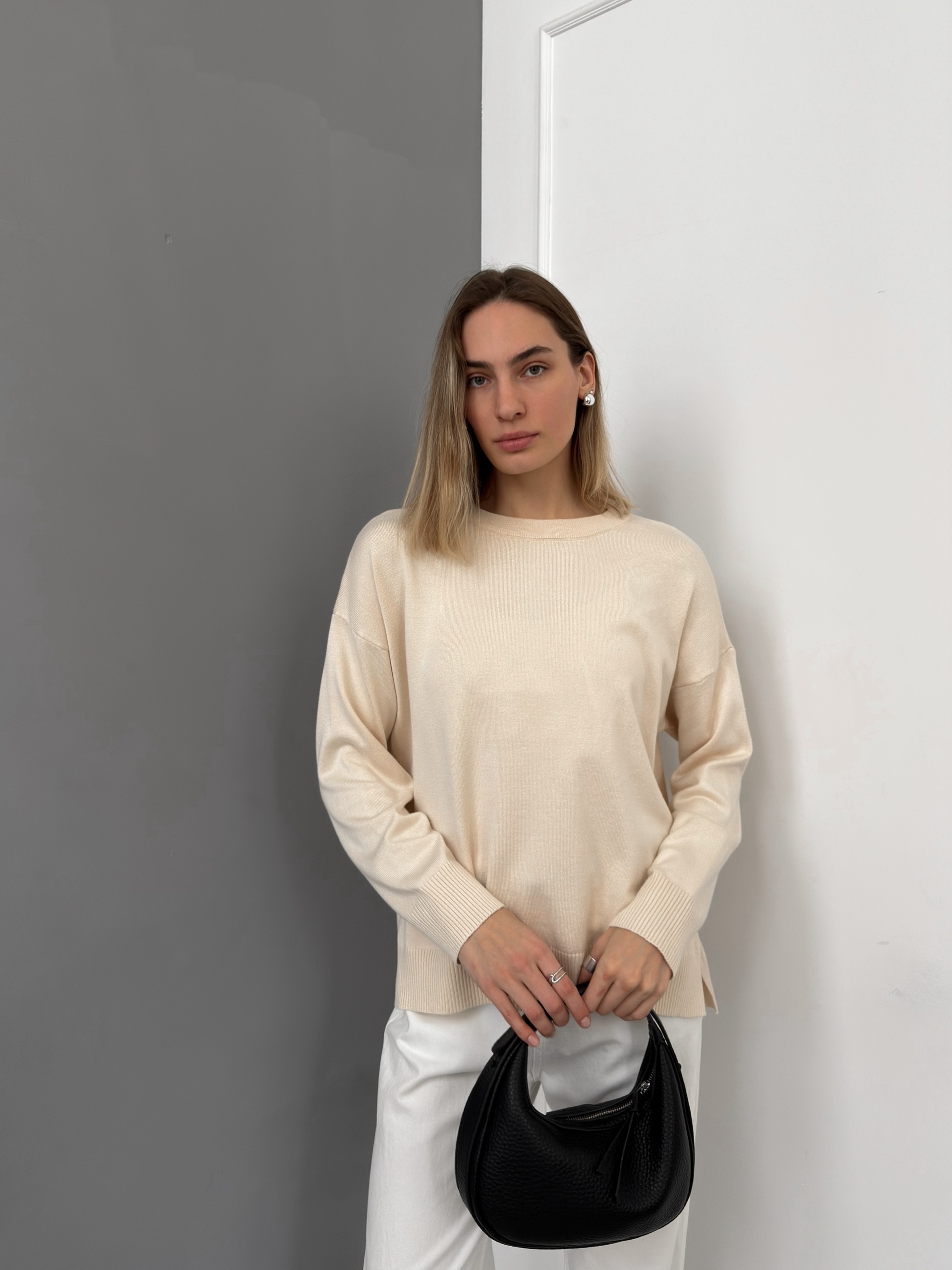 Джемпер 273-1 круглый ворот