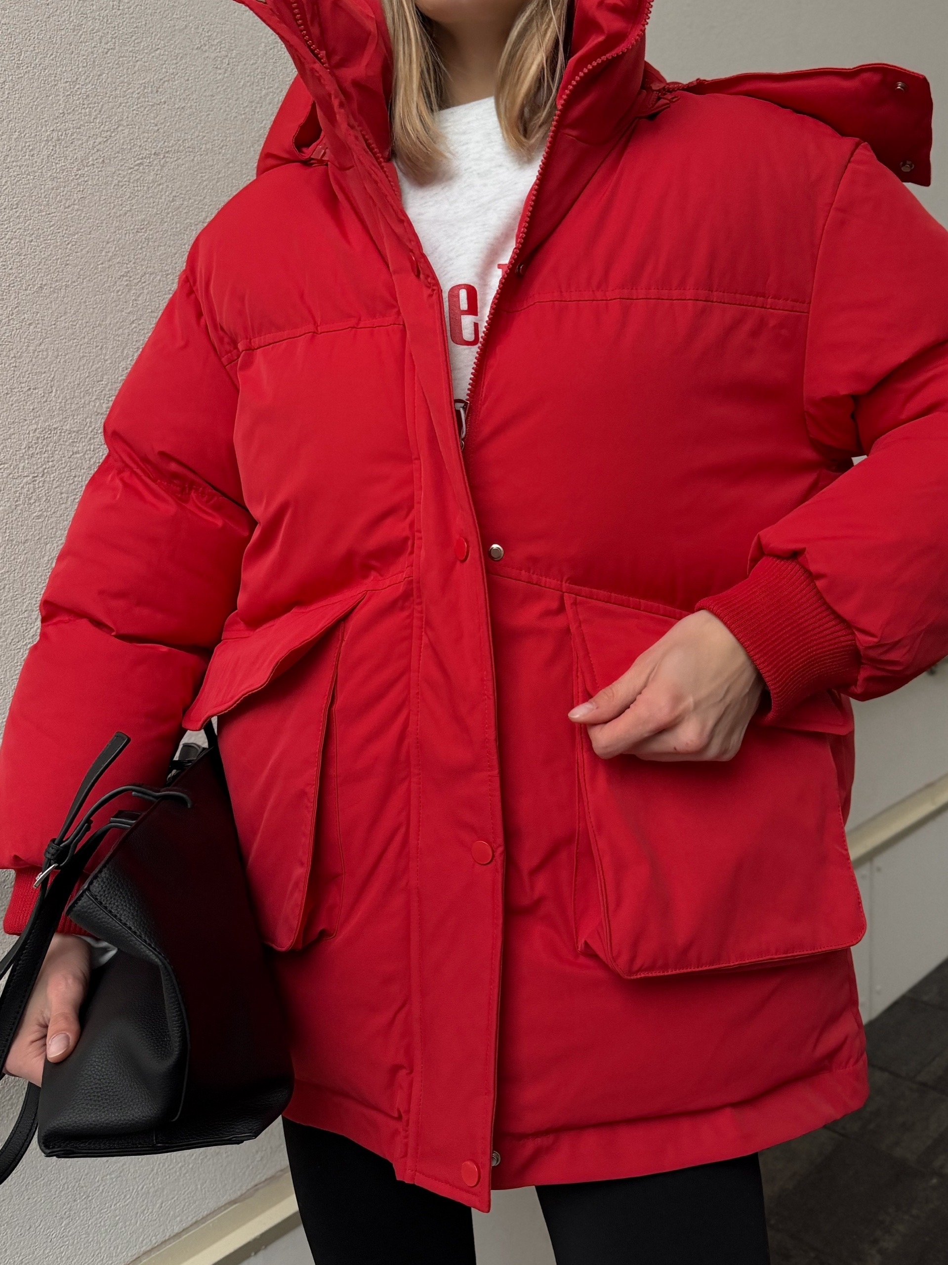 Куртка Base 1535 капюшон на завязках