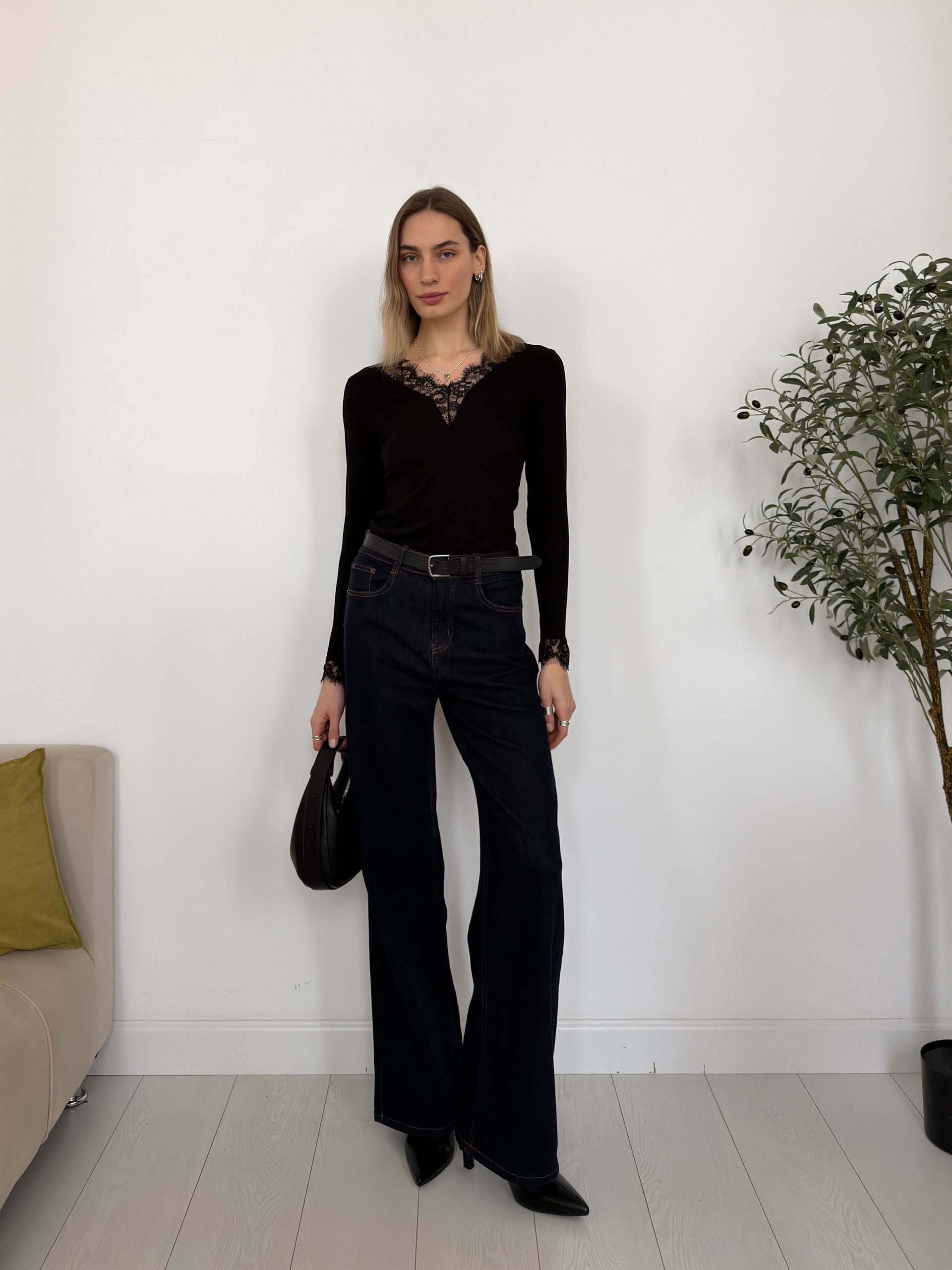 Praise Jeans E5920 чернильные прямые