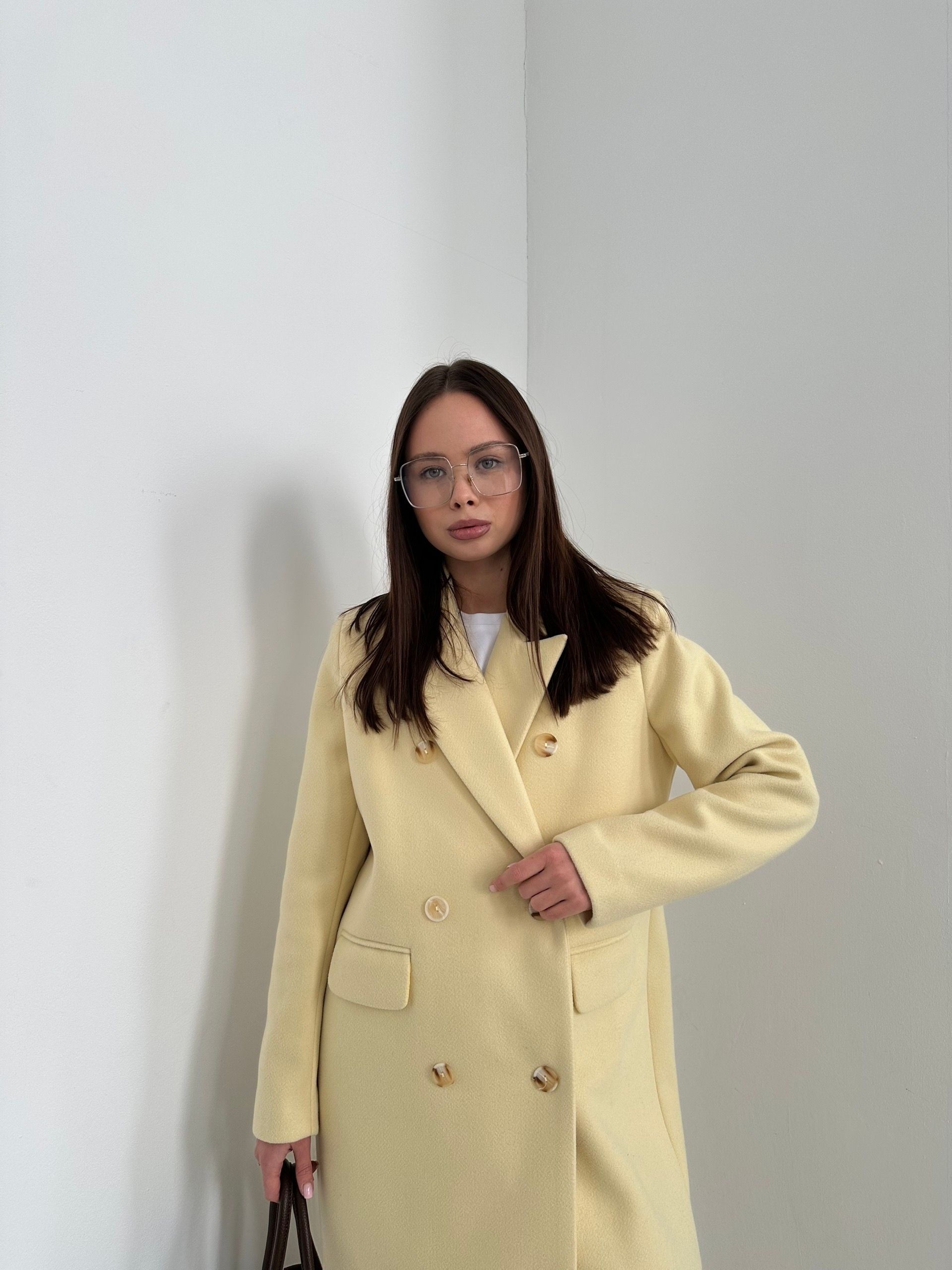 Пальто Malina trends длинное мал карманы