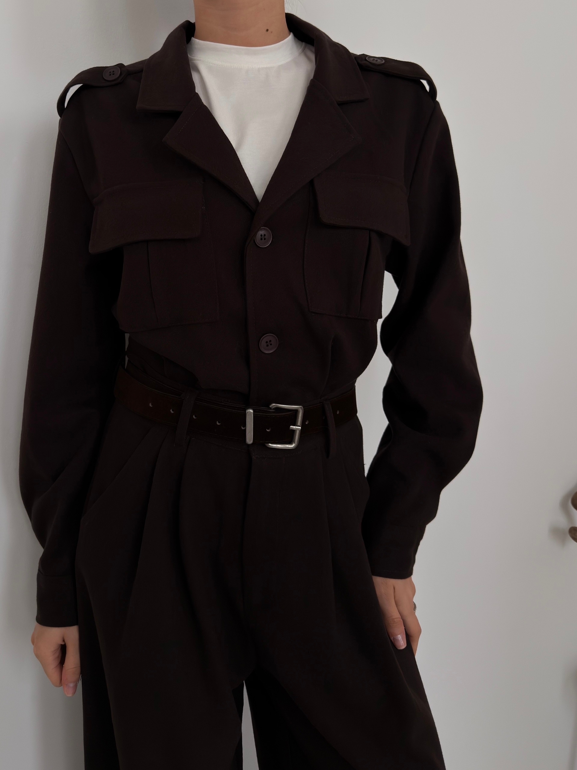 Комбинезон Jiao Shi  7089 с ремнем