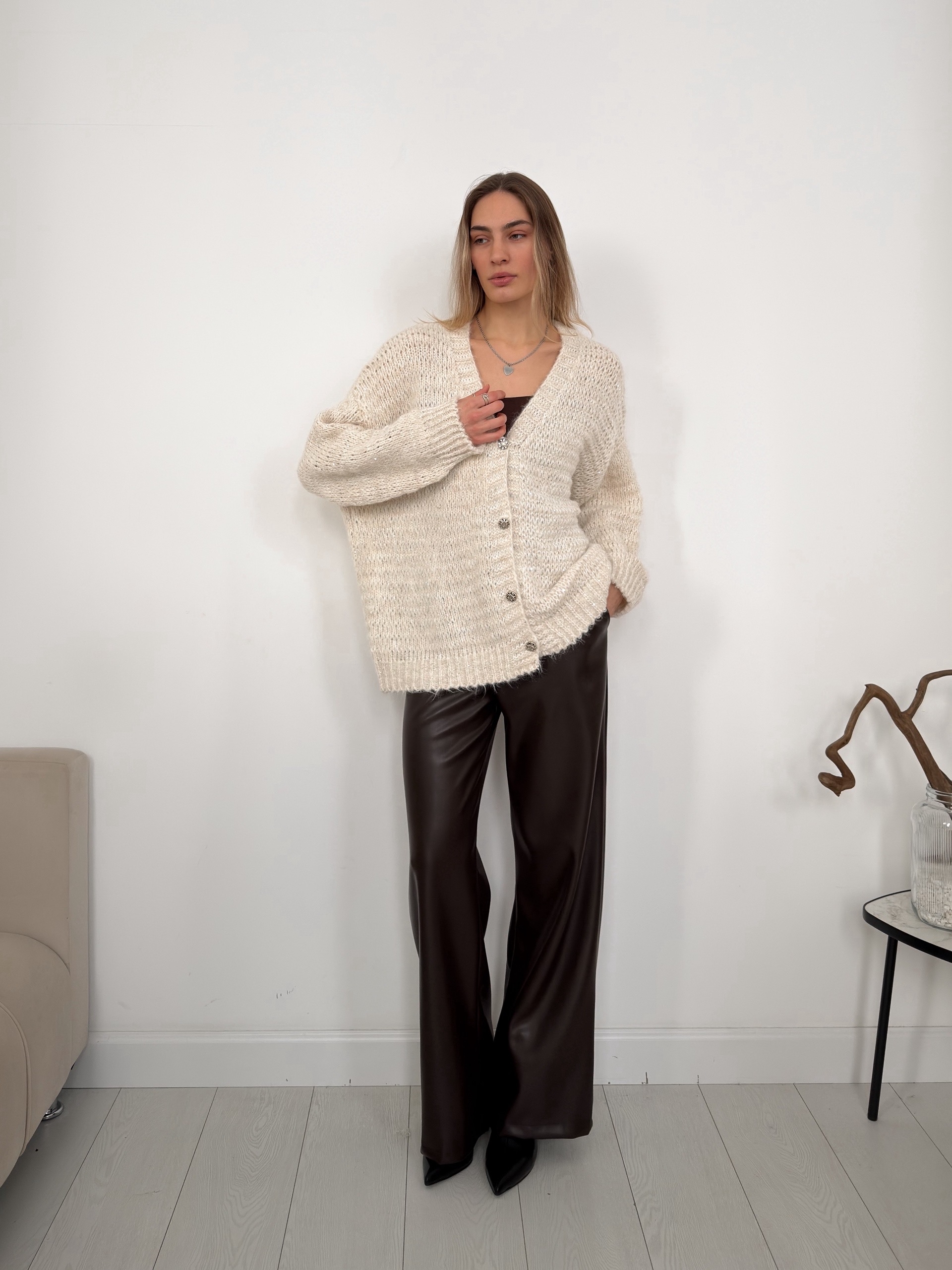 Кардиган Shan cha 4543 паетки