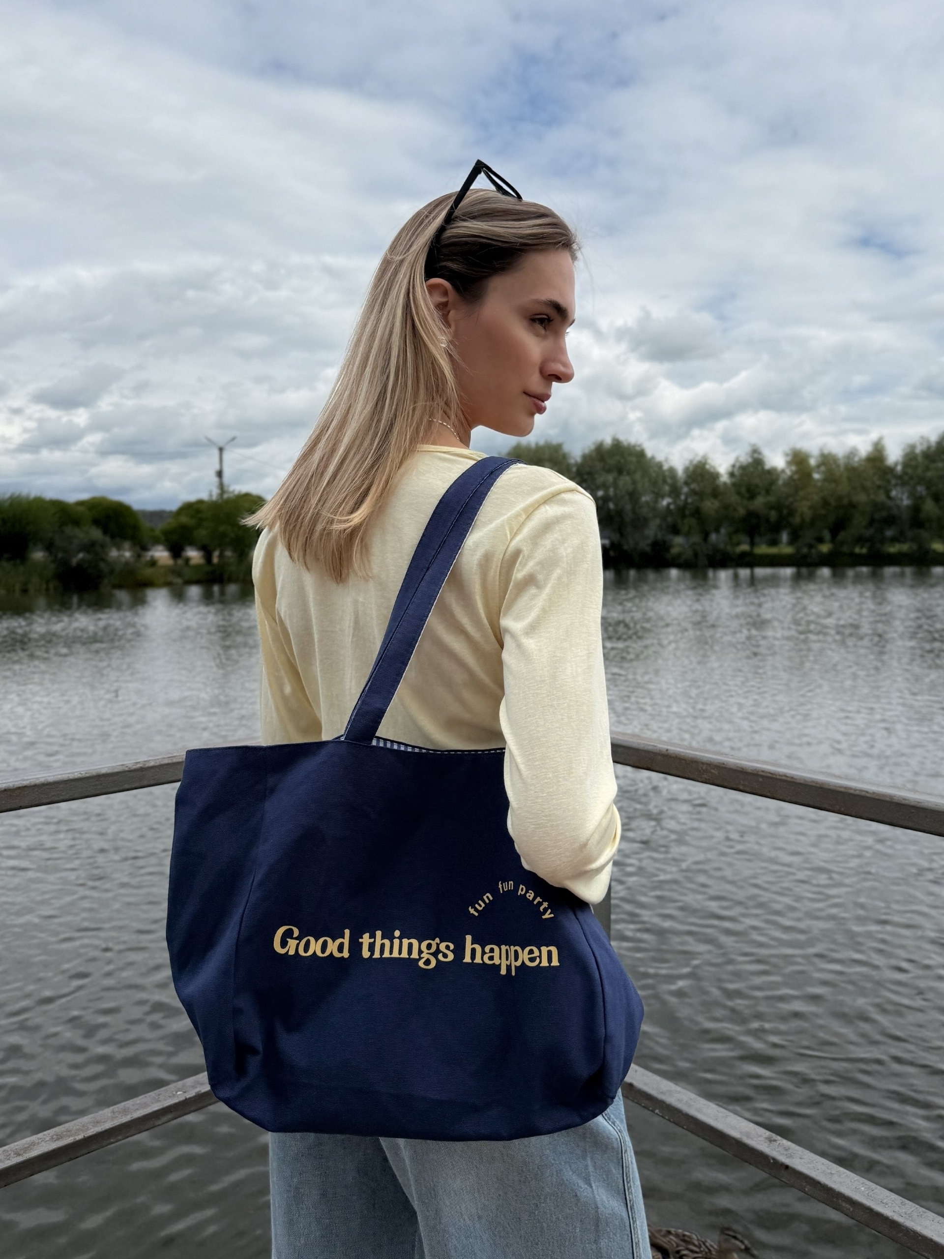 Шопер good things тканевый двусторонний