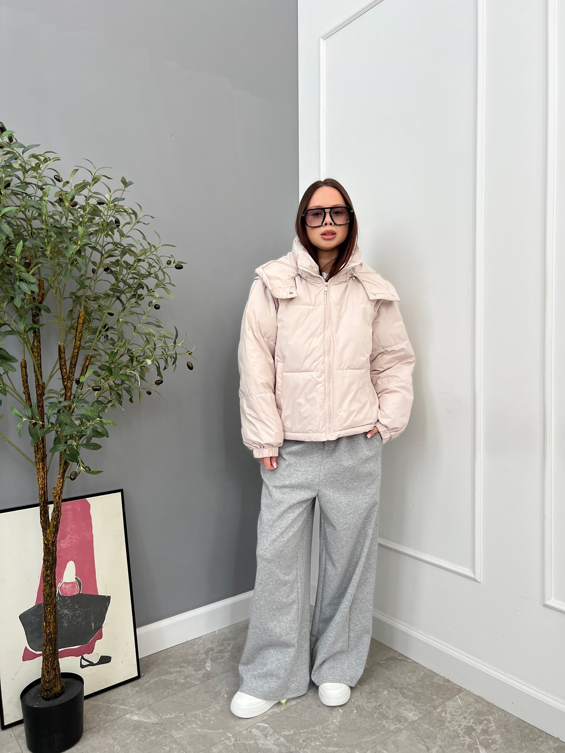 Куртка-жилетка Korea A26 короткая