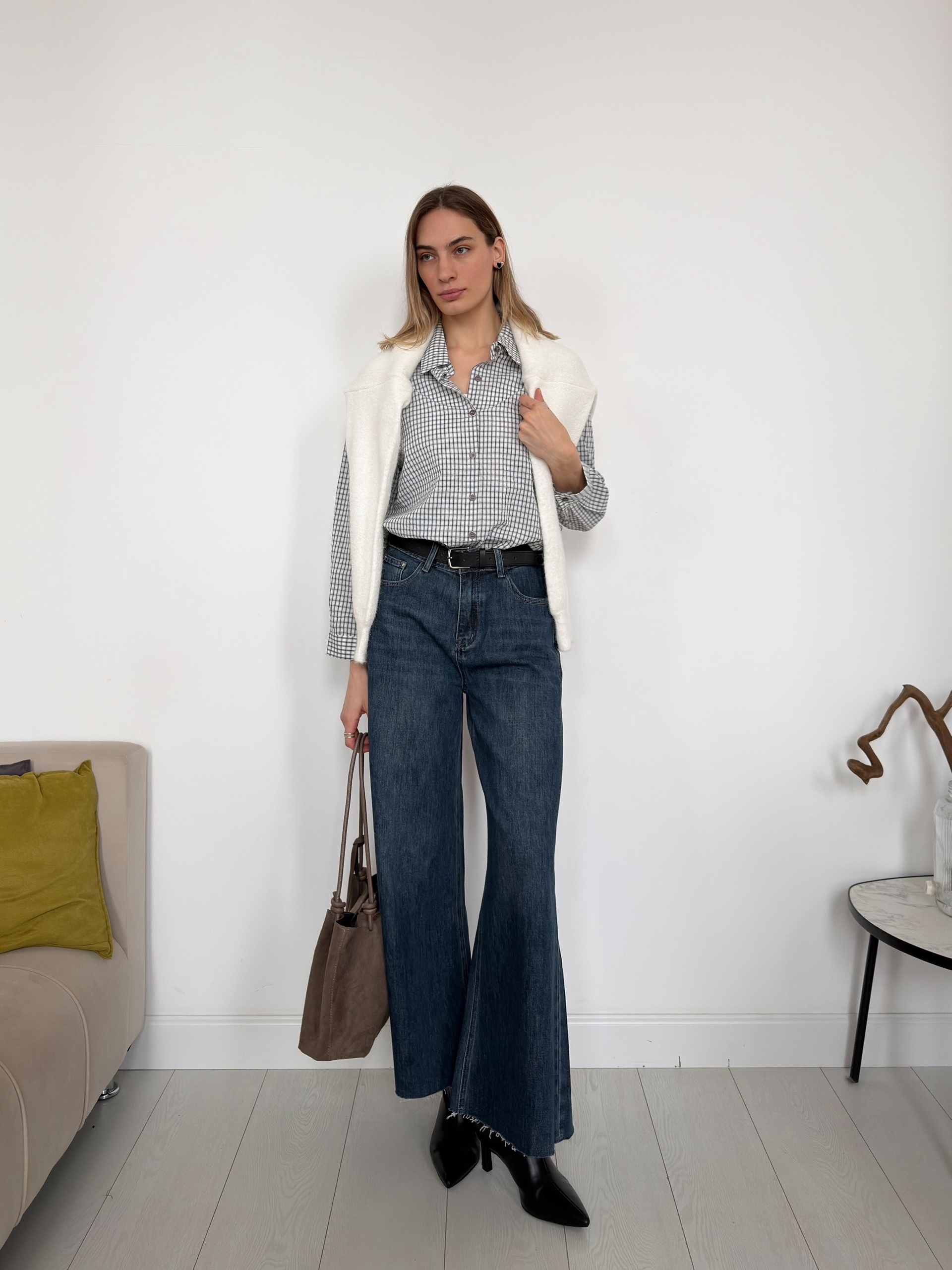 Джинсы AND 0167 клеш