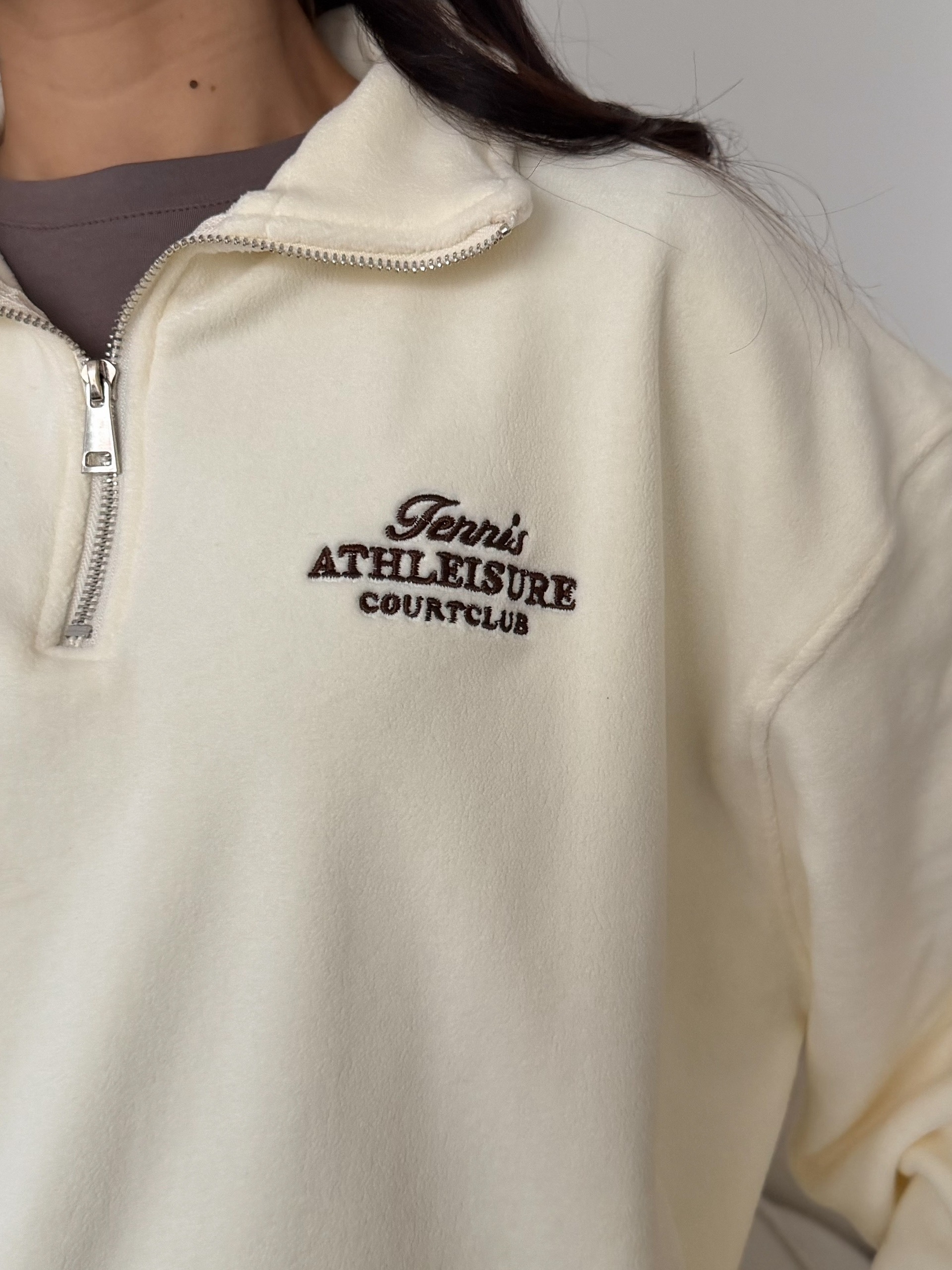 Костюм Korea 3079 tennis ворот на замке флисовый