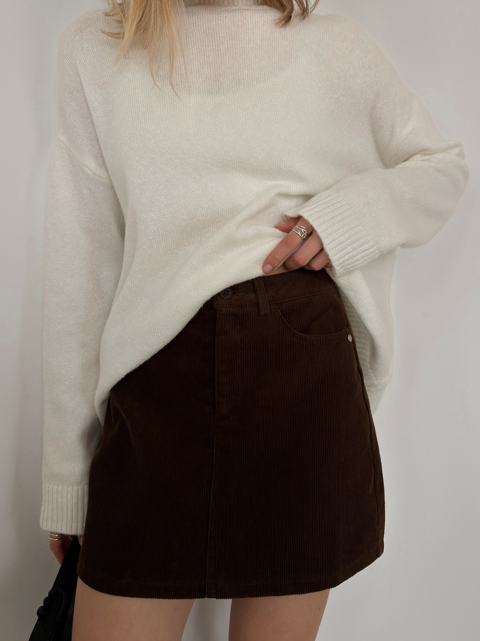 Юбка HANXI 8021 вельветовая