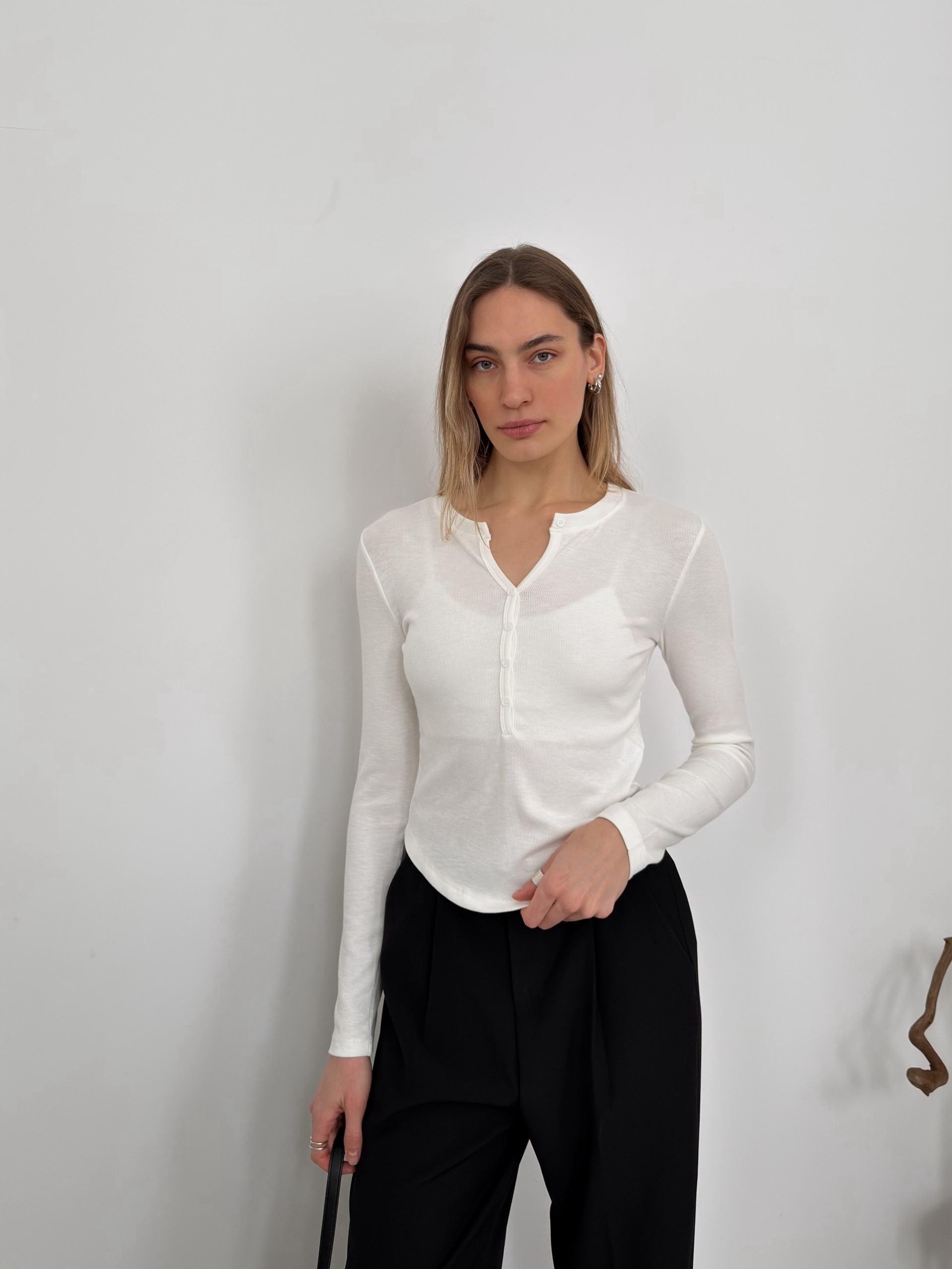 Кофточка San-k 8099 Vвырез пуговки