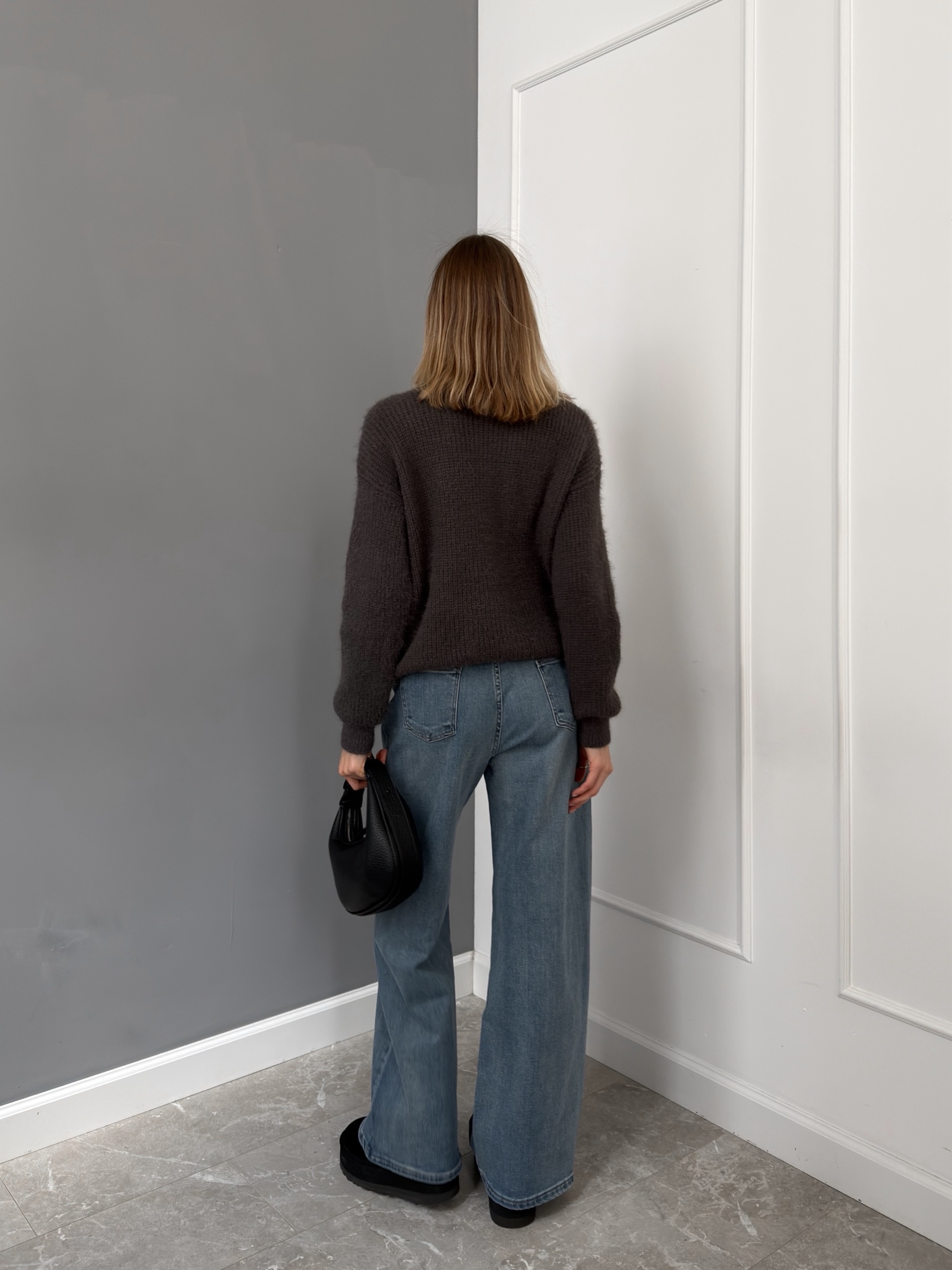 Свитер Korea S2566  ворот высокий