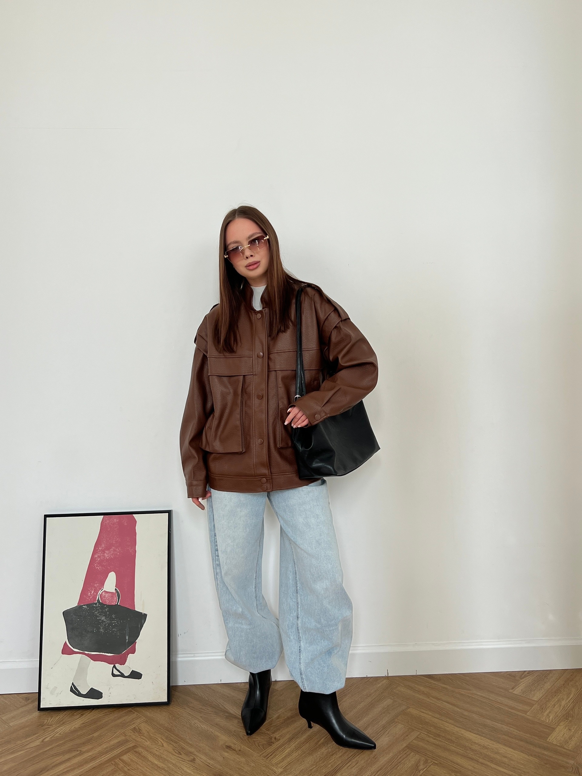 Кожанка Base 8858