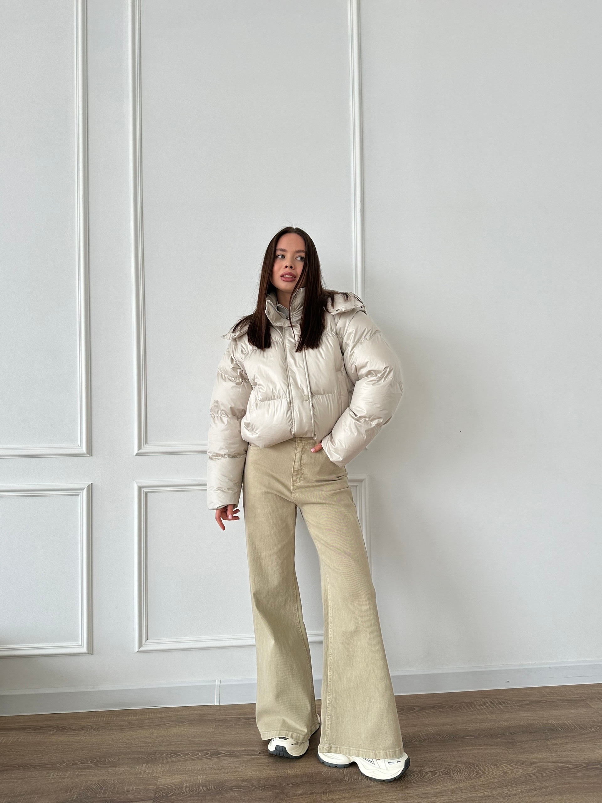 Куртка-жилетка W5951 короткая