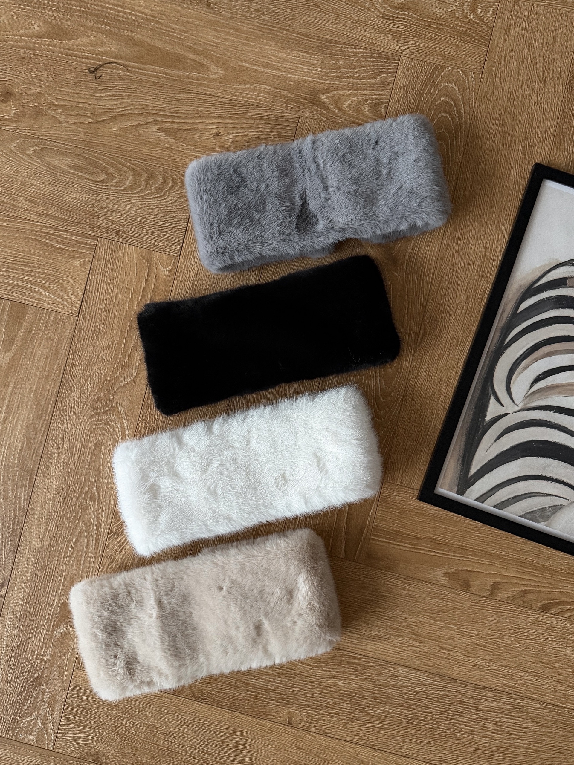 Повязка на голову меховая Fashion