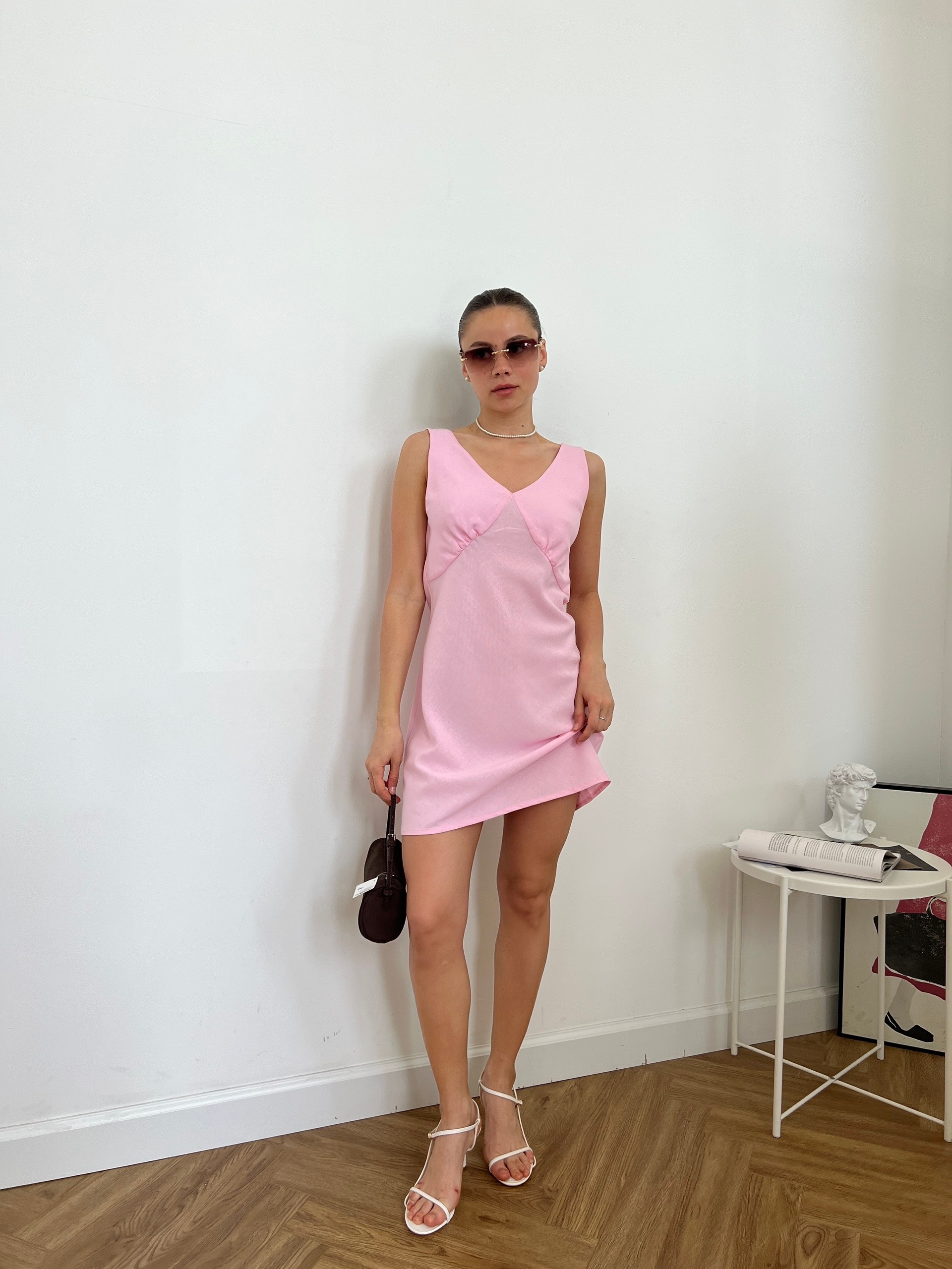Платье Casual 014 с пояском