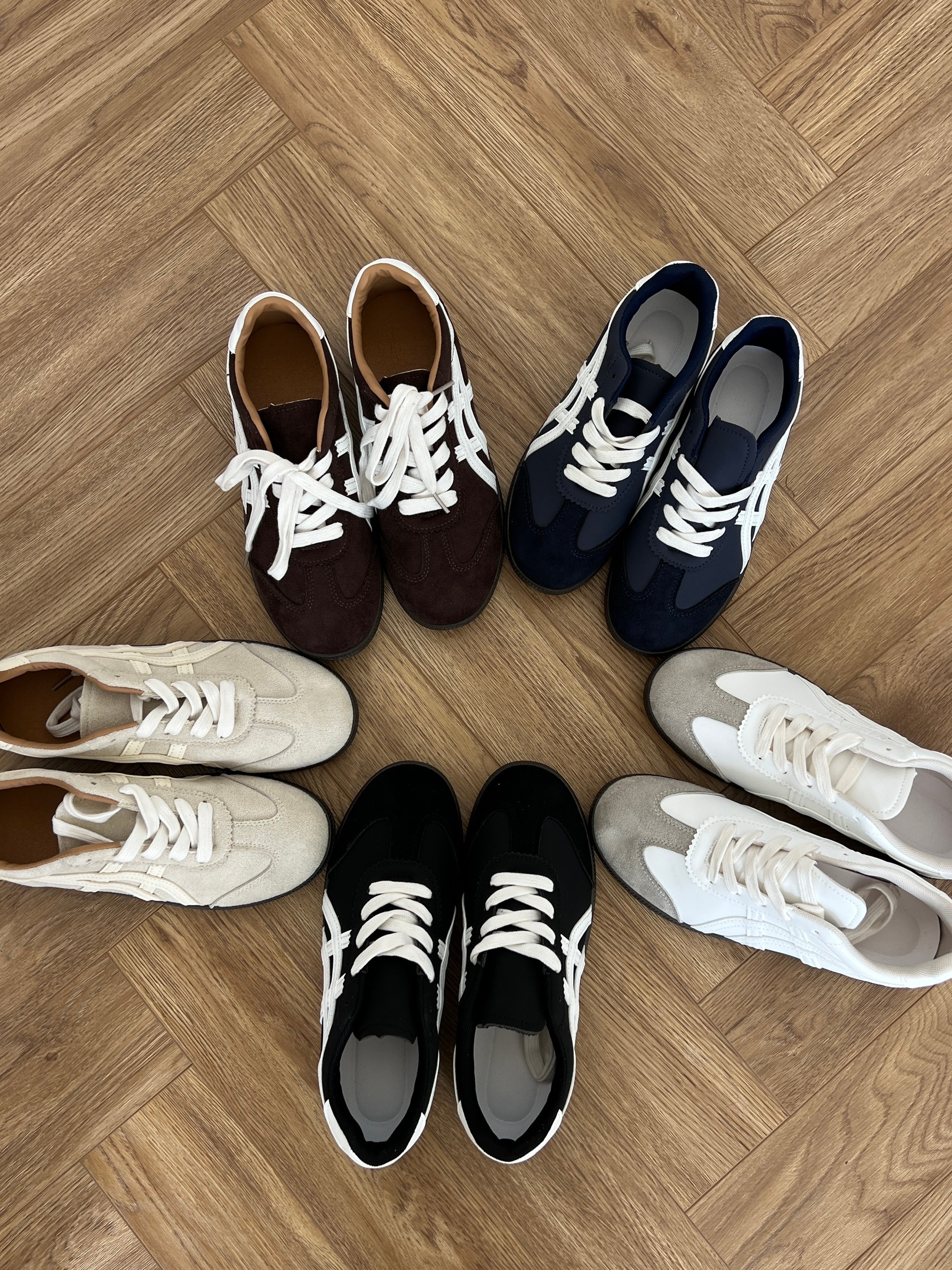 Кеды NM LZC7-3вставки замша+полосы