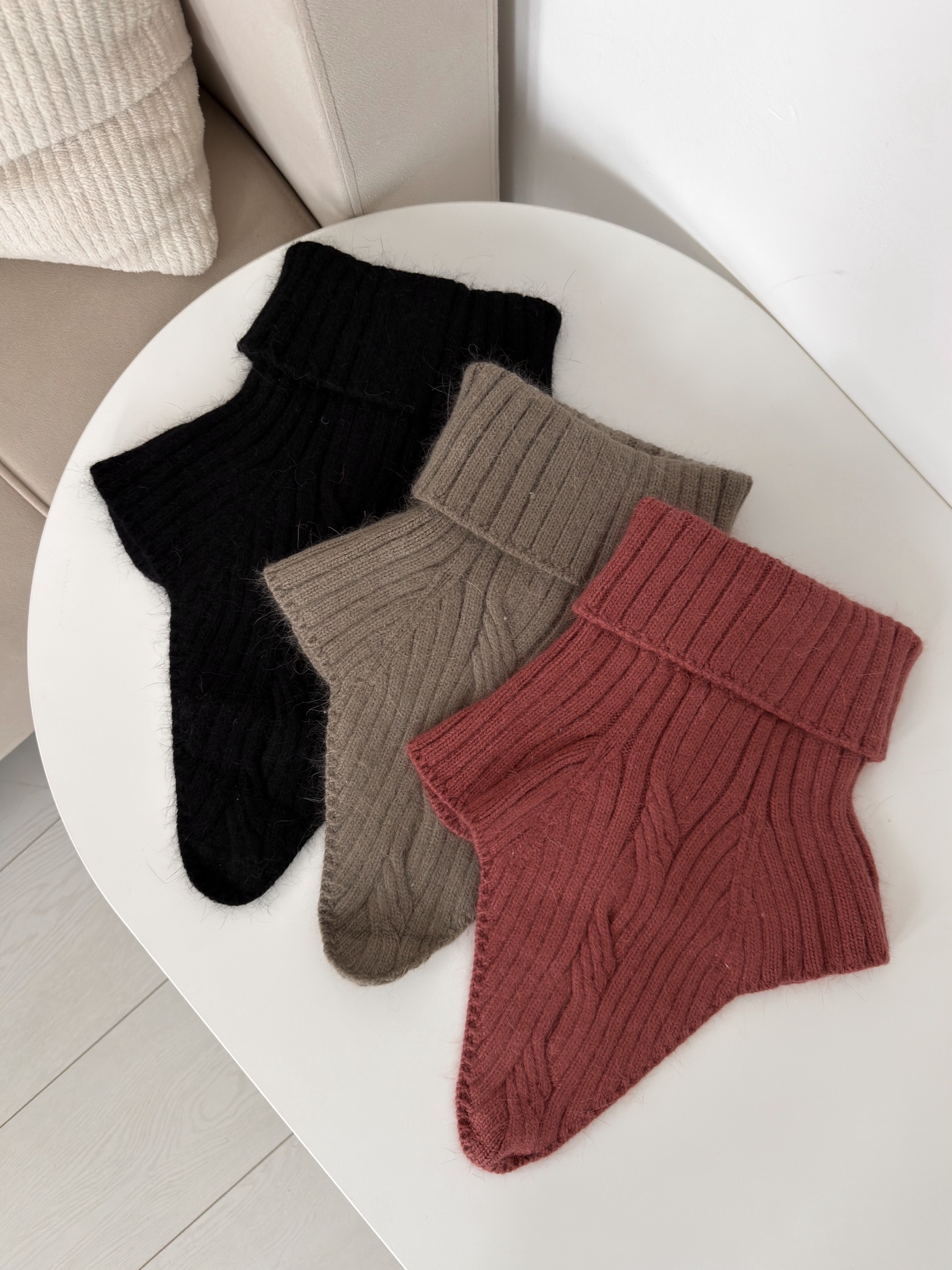 Манишка Aoxue в рубчик