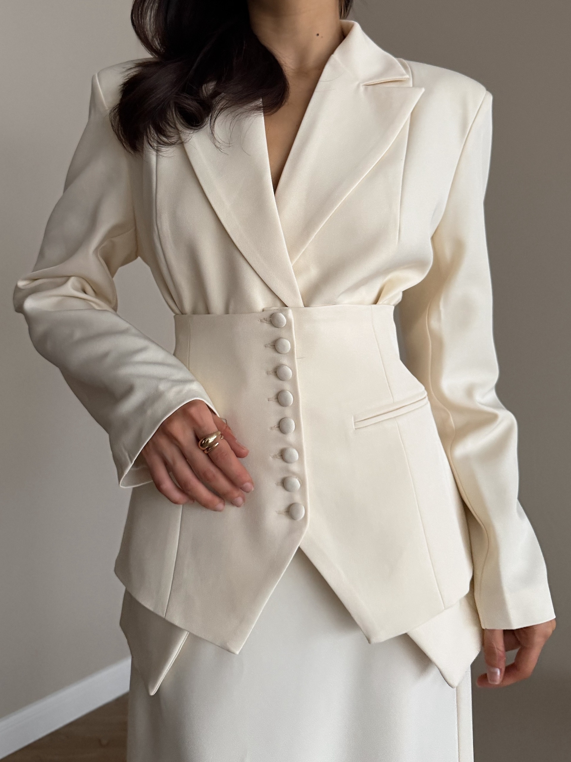 Костюм тройка Jainal style 0312 жакет+юбка