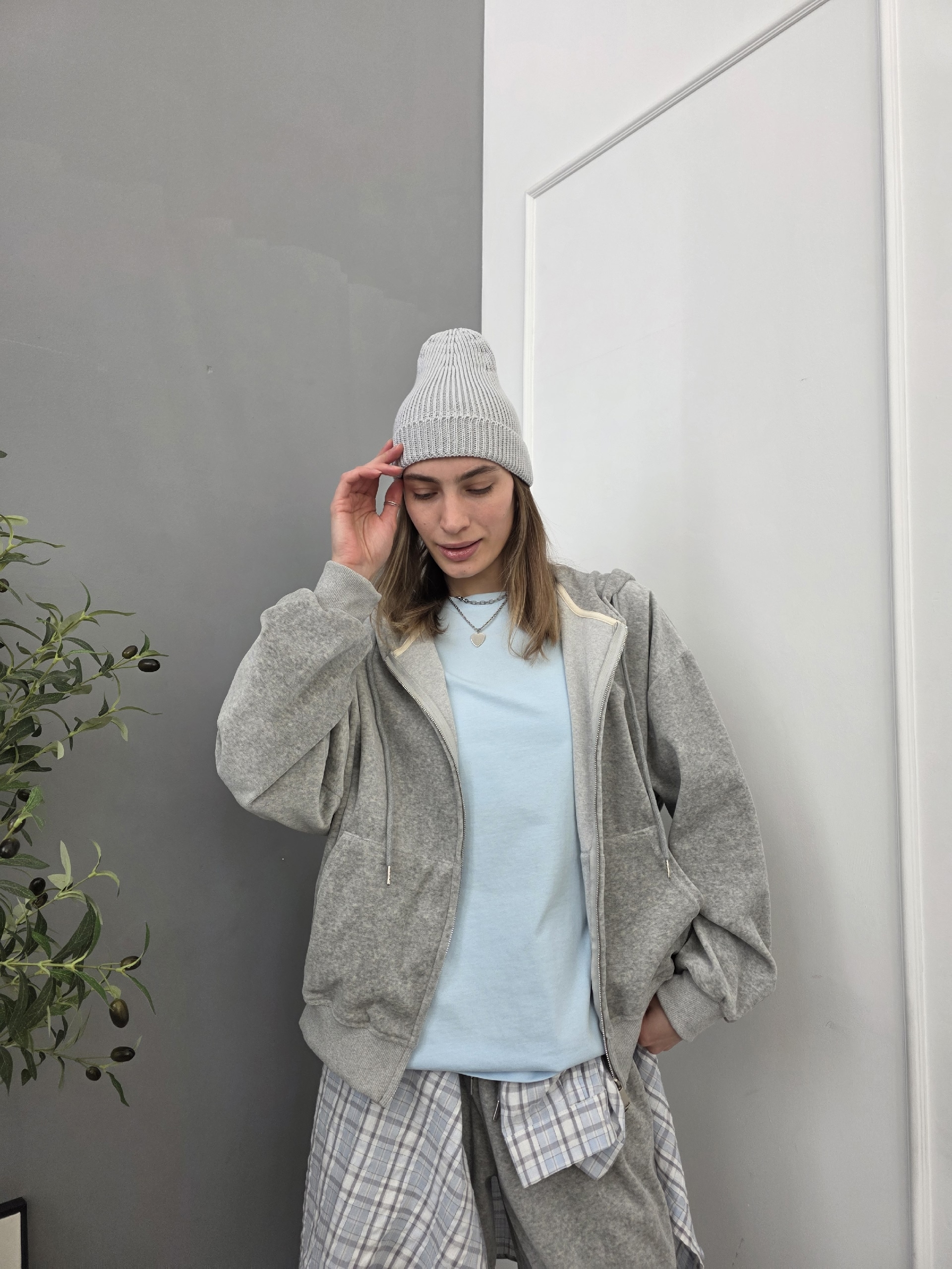 Костюм NJ 30592 толстовка+брюки мягкий