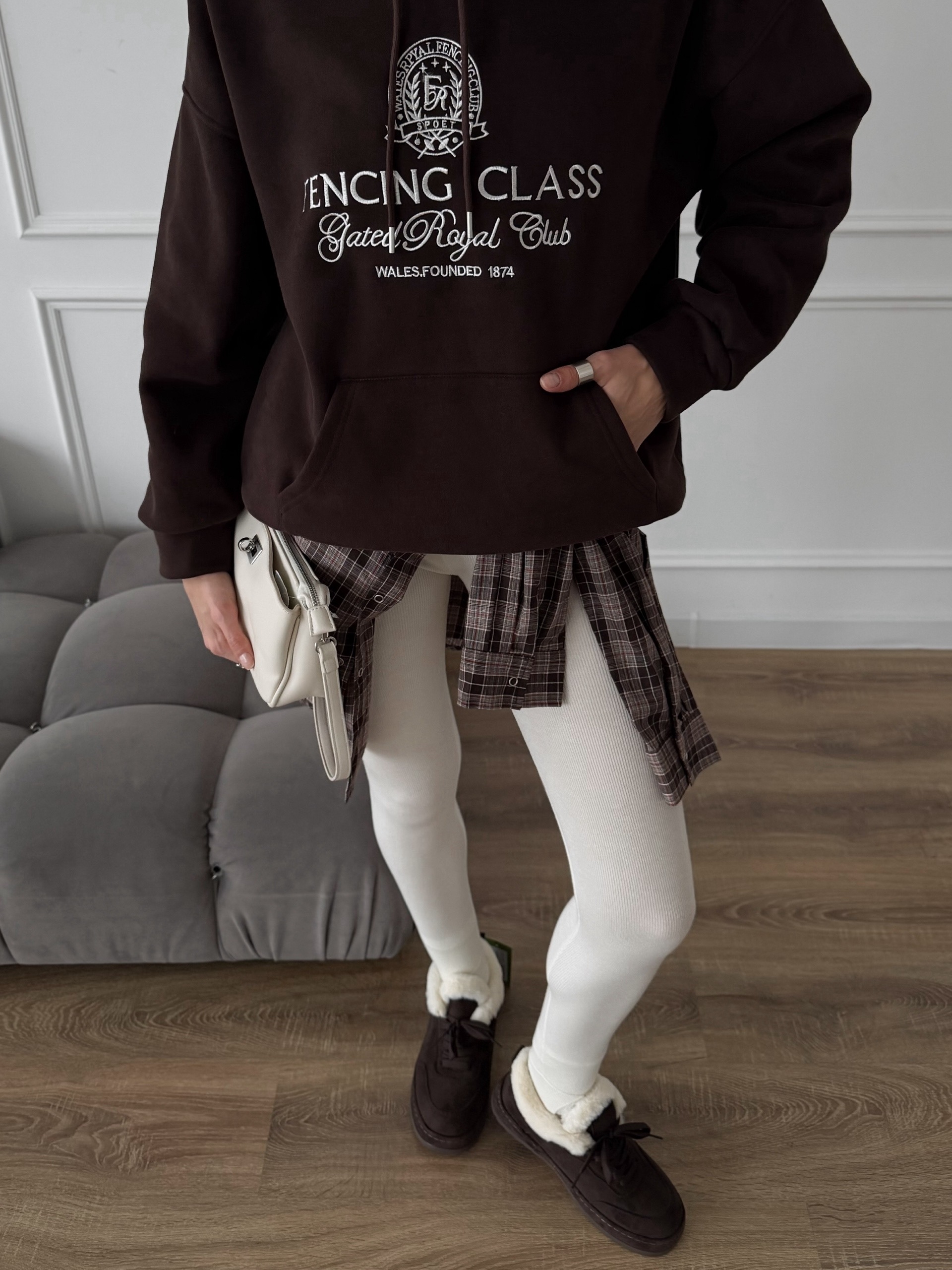 Толстовка Korea 6698A Fencing Class флис