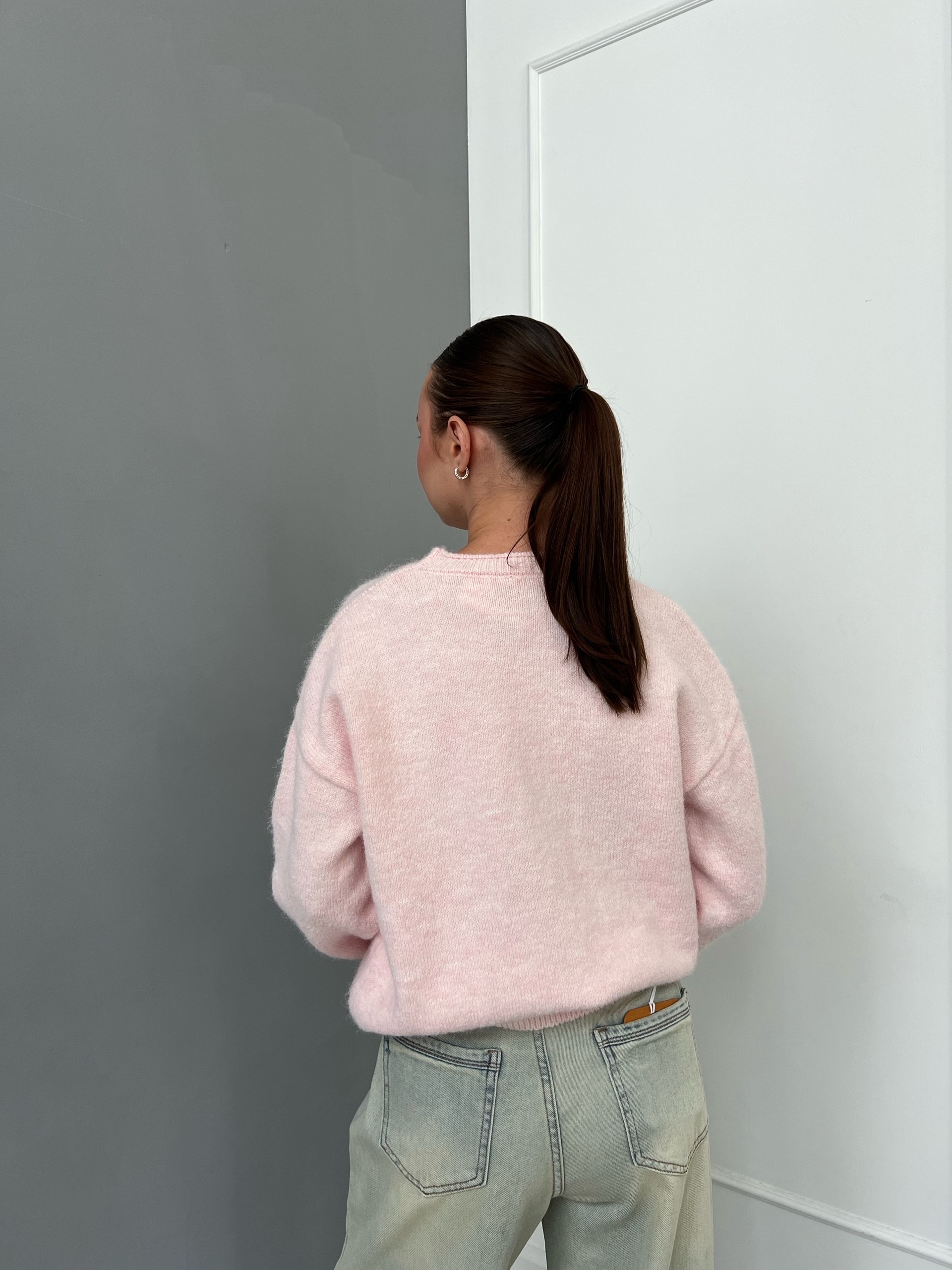 Джемпер F1002 резинка ворот необработ край