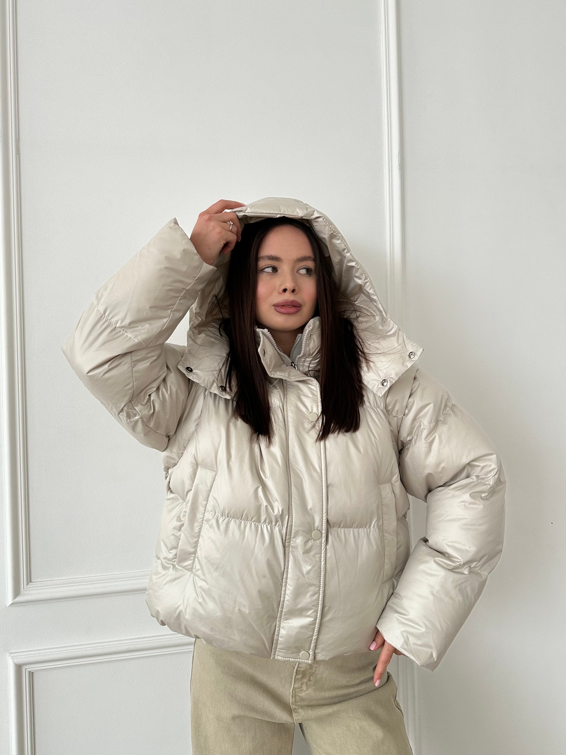 Куртка-жилетка W5951 короткая