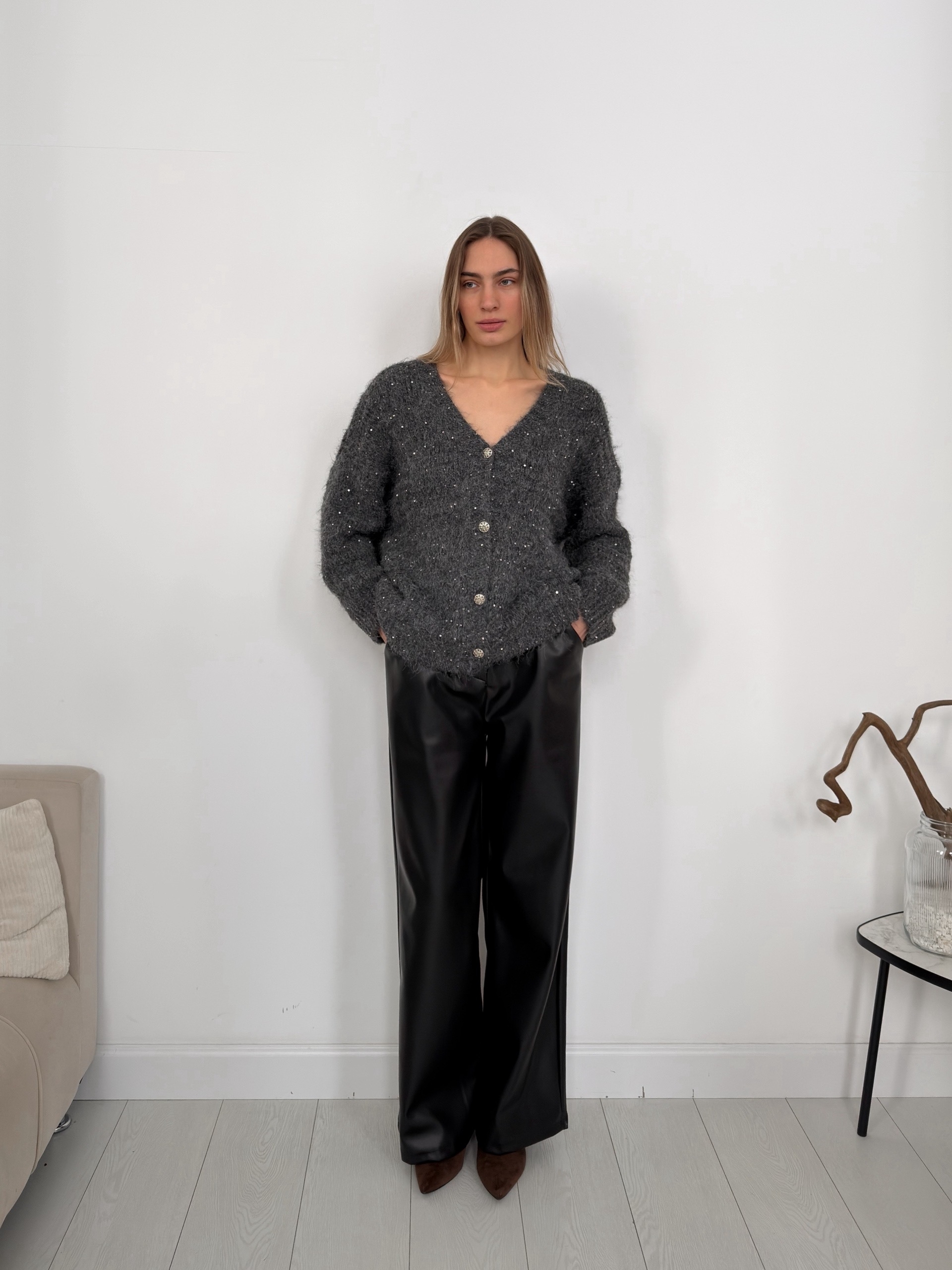 Кардиган Shan cha 4543 паетки