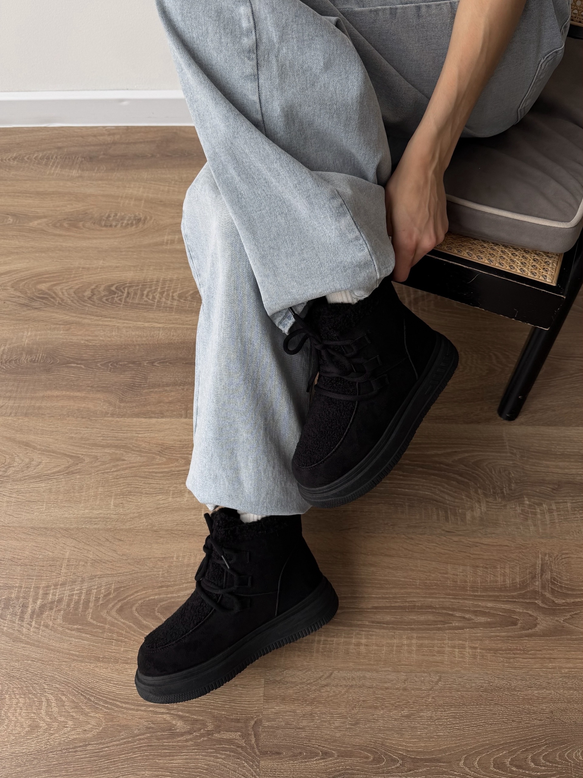 Ботинки Perfect B157 шнуровка