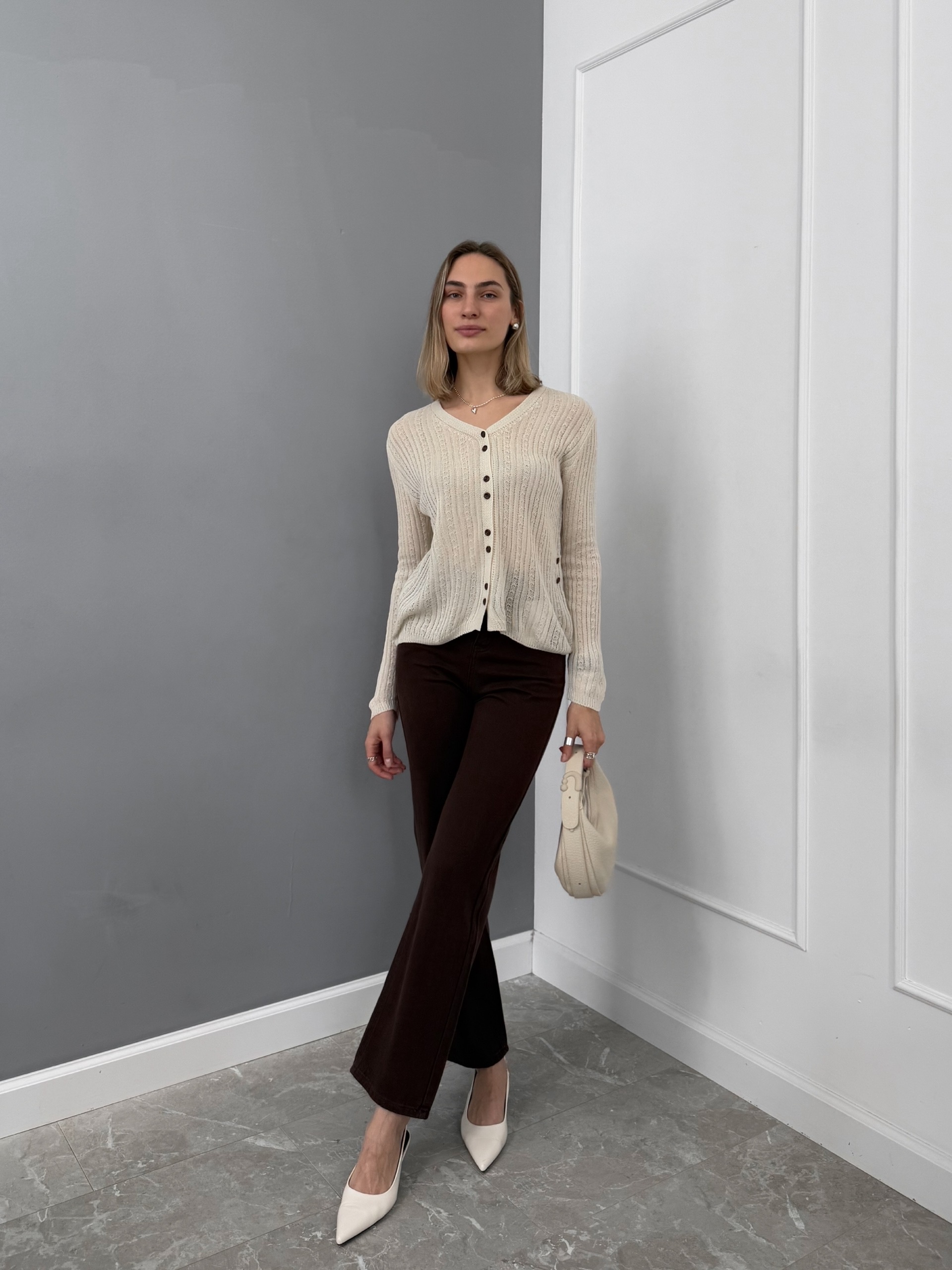 Кардиган Miss Lemon 7838 на пуговках