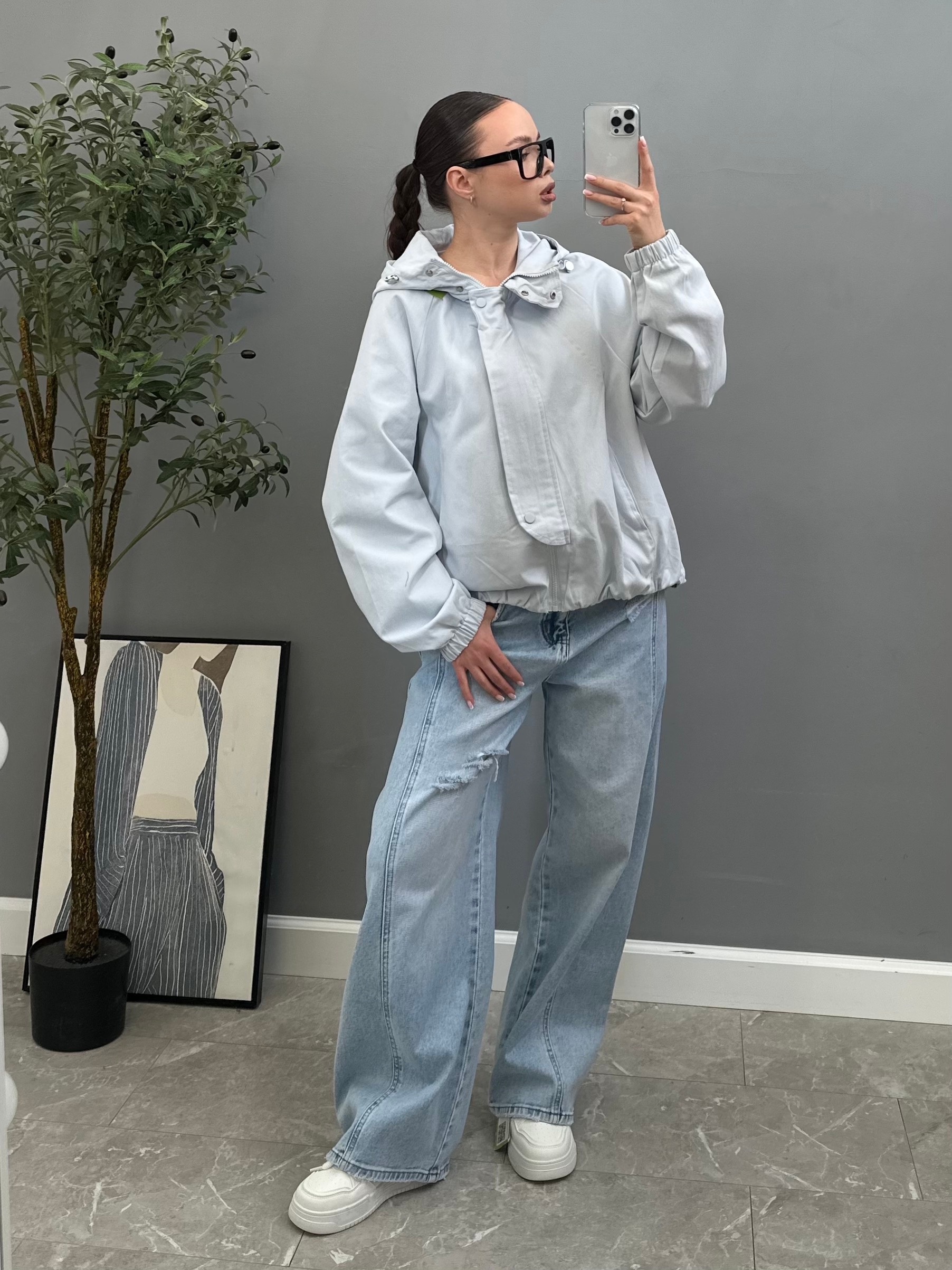 Ветровка YMYG 878 снизу кулиска