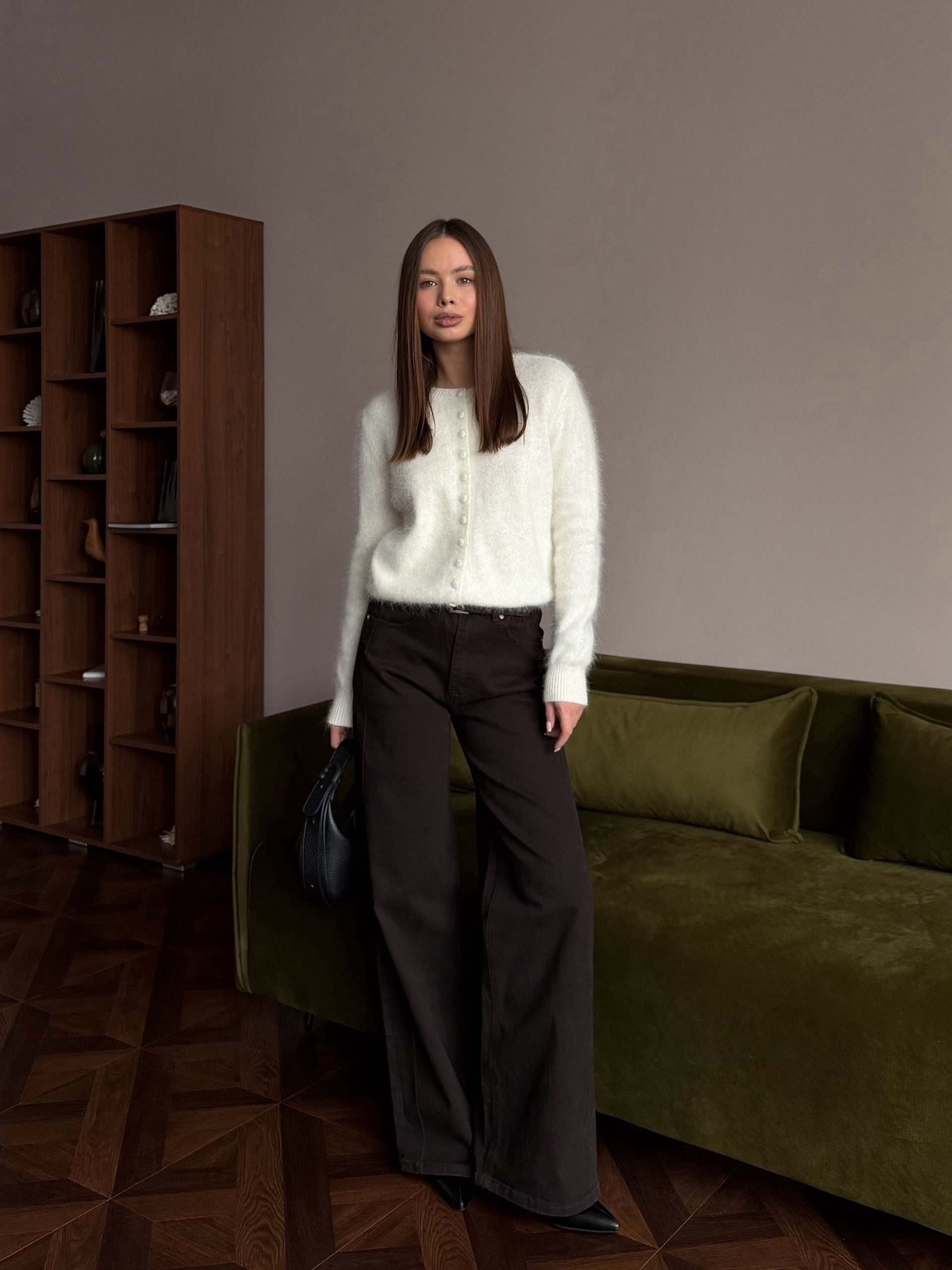 Кардиган The Rver 3203 пушистый