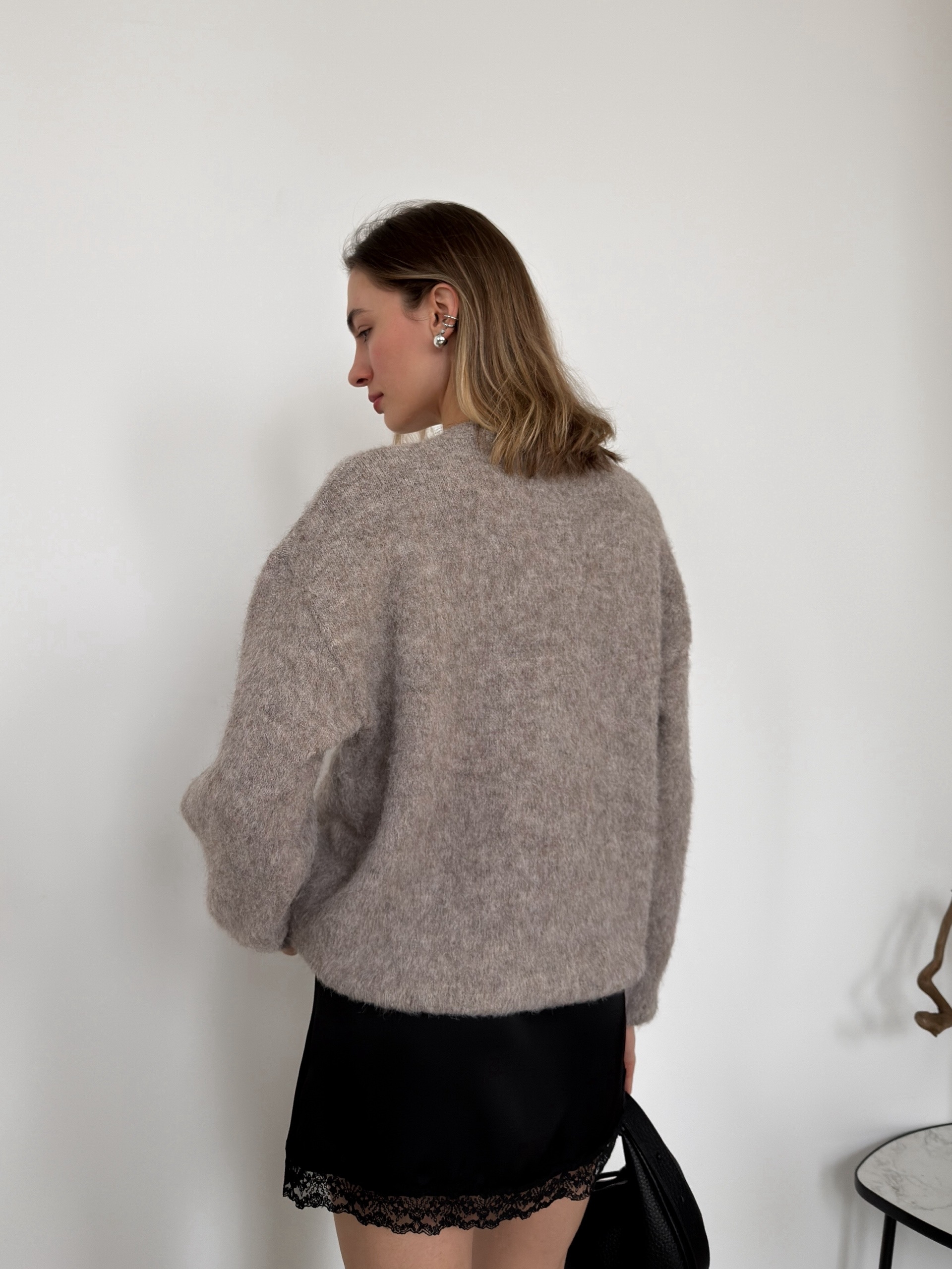 Джемпер W788 пушистый