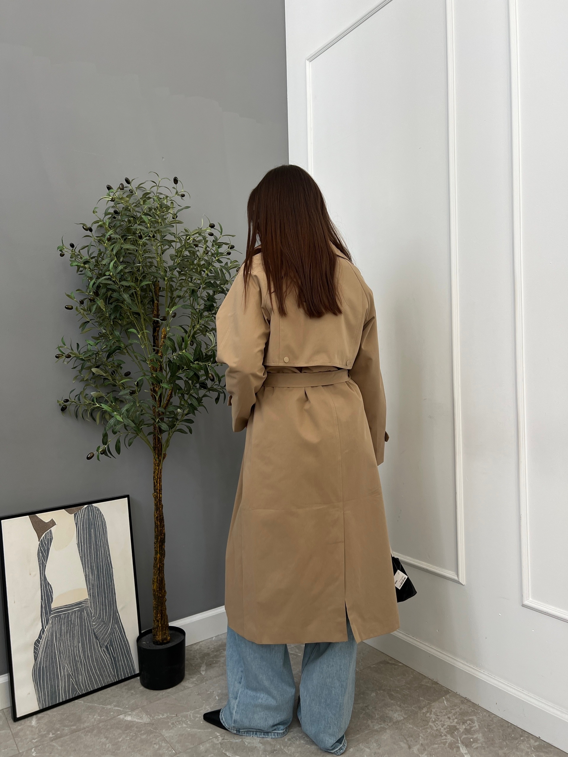 Тренч KXJ 5539 на заклепках