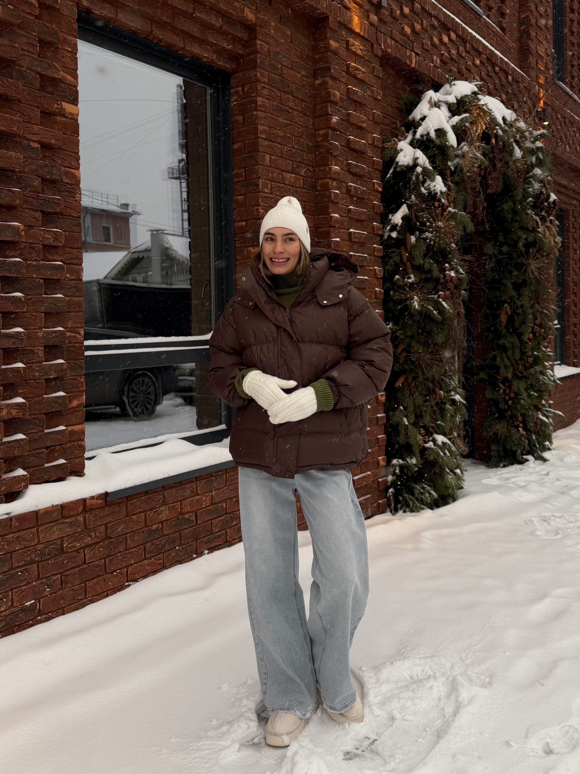 Куртка Nana 88117 короткая затяжка внизу