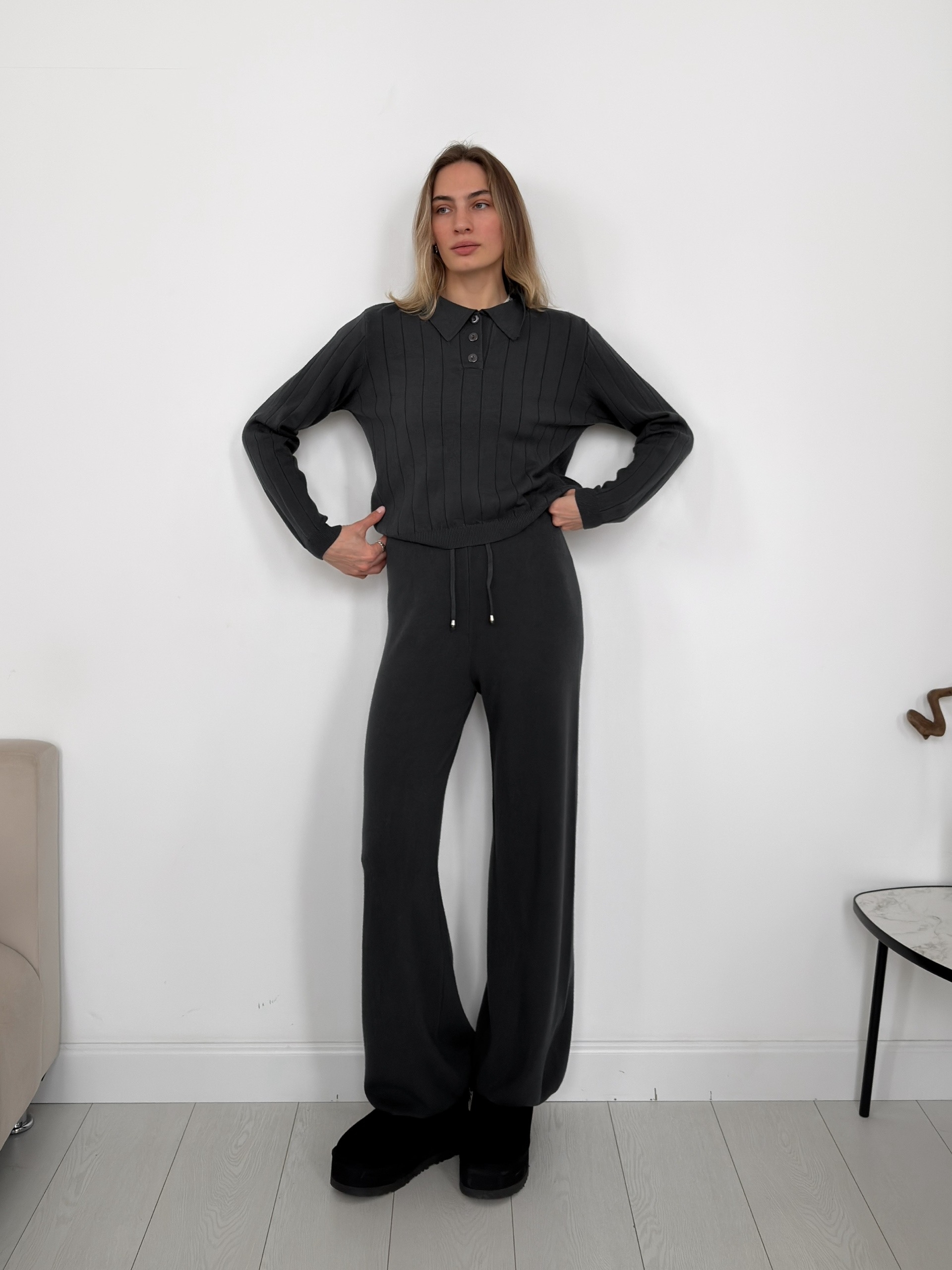 Костюм 2551 джемпер поло+брюки