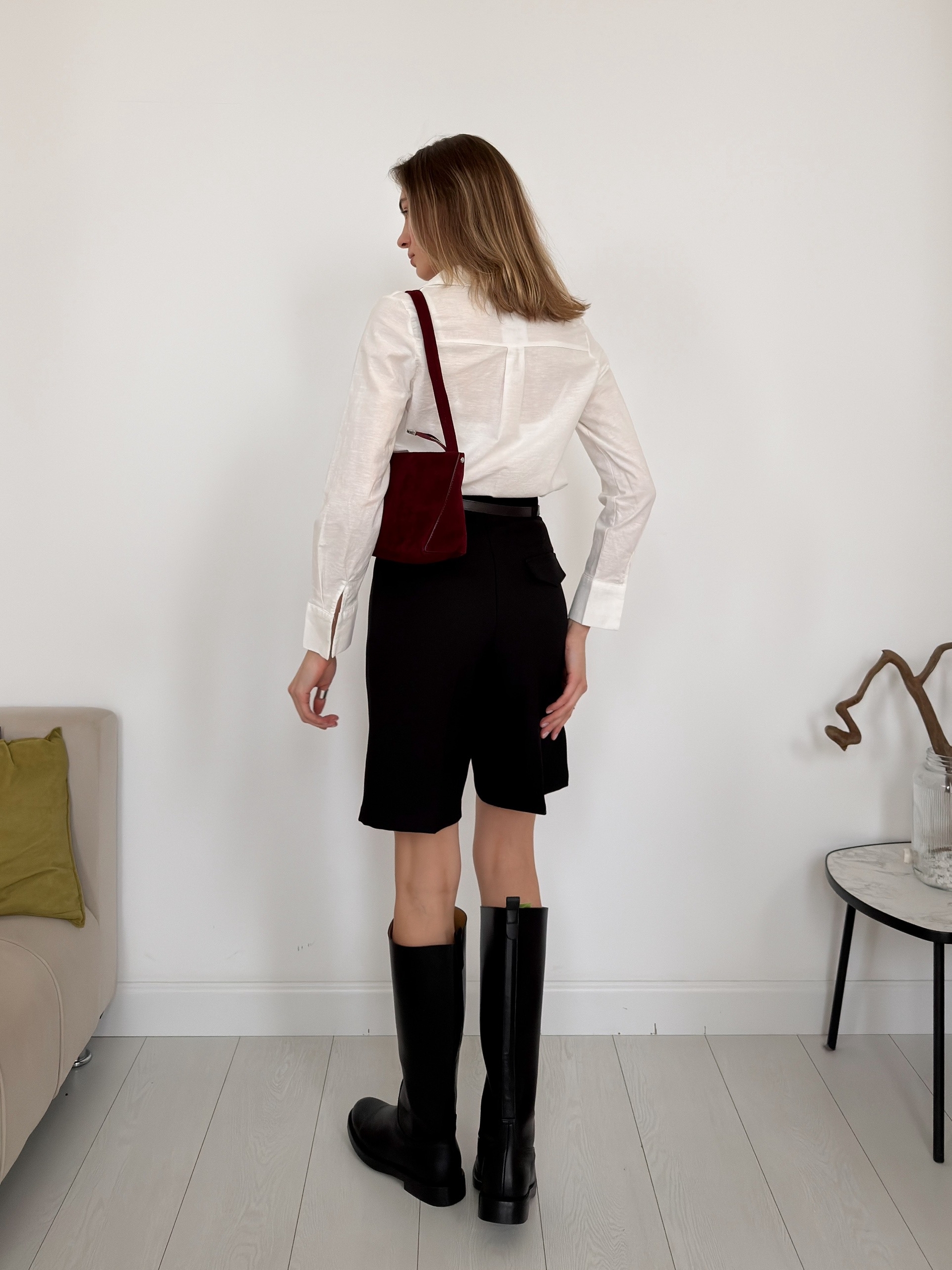 Рубашка на замке W6846 WG