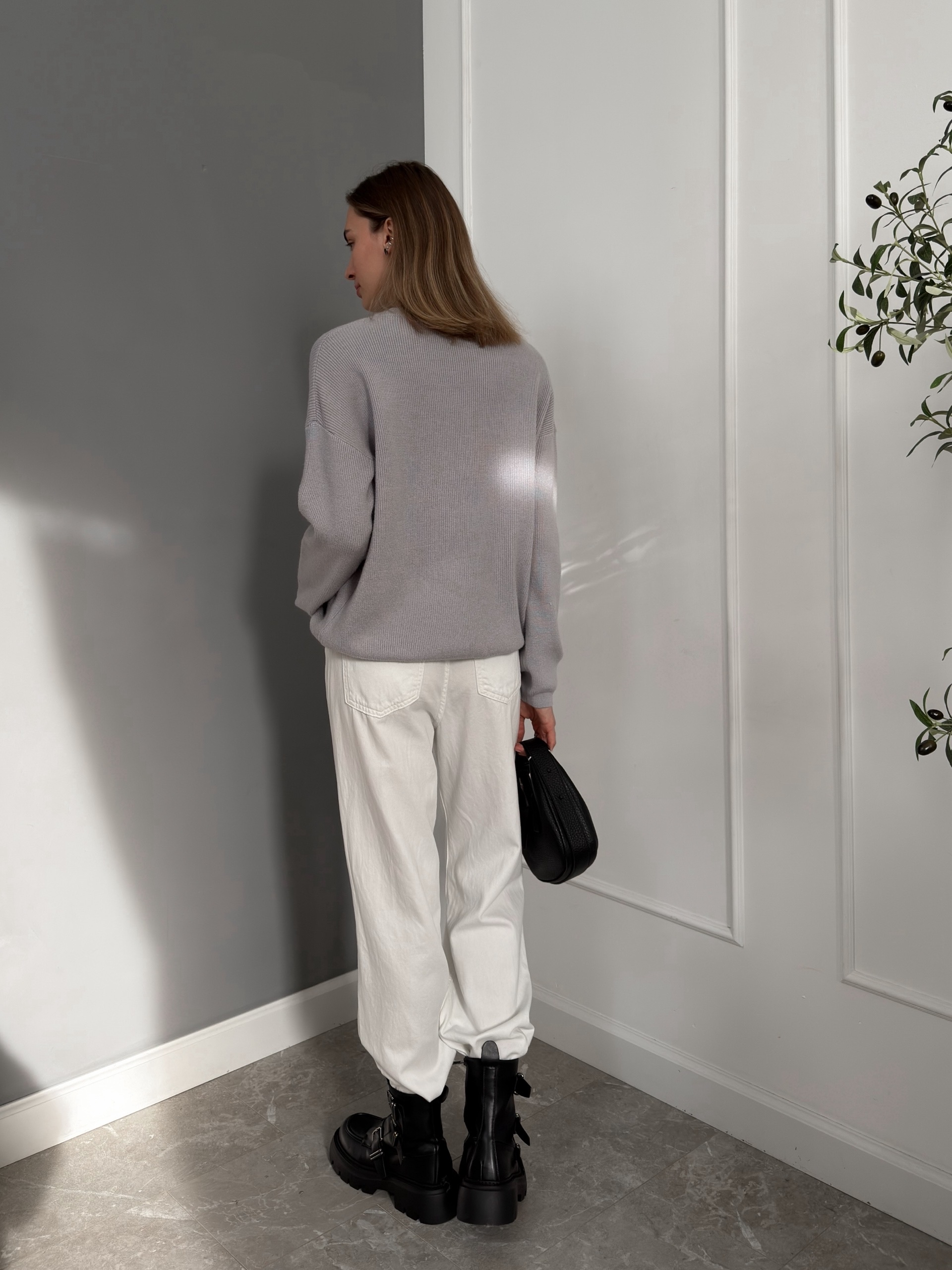 Джемпер Cosmic T1618 рубчик надпись