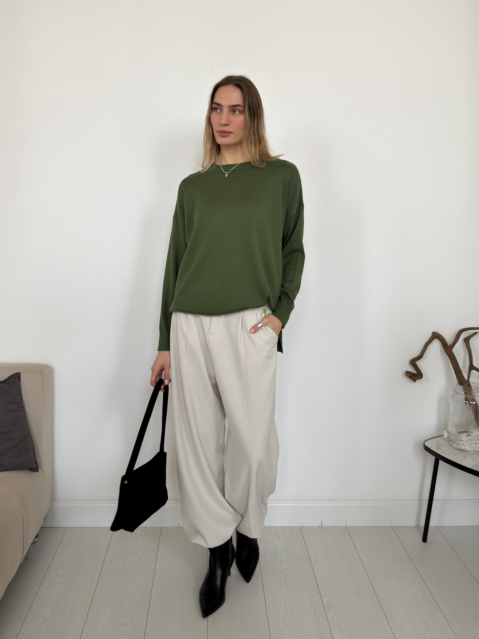 Джемпер 273-1 круглый ворот