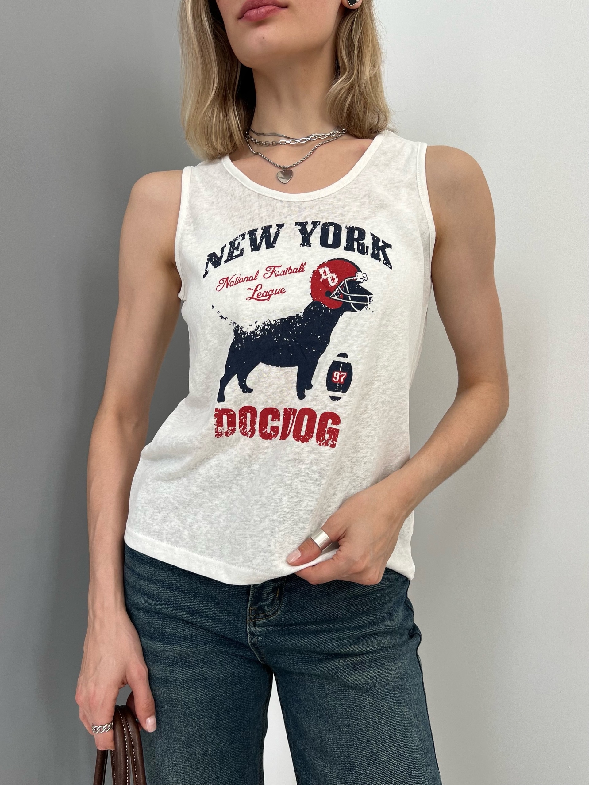 Майка new york dog