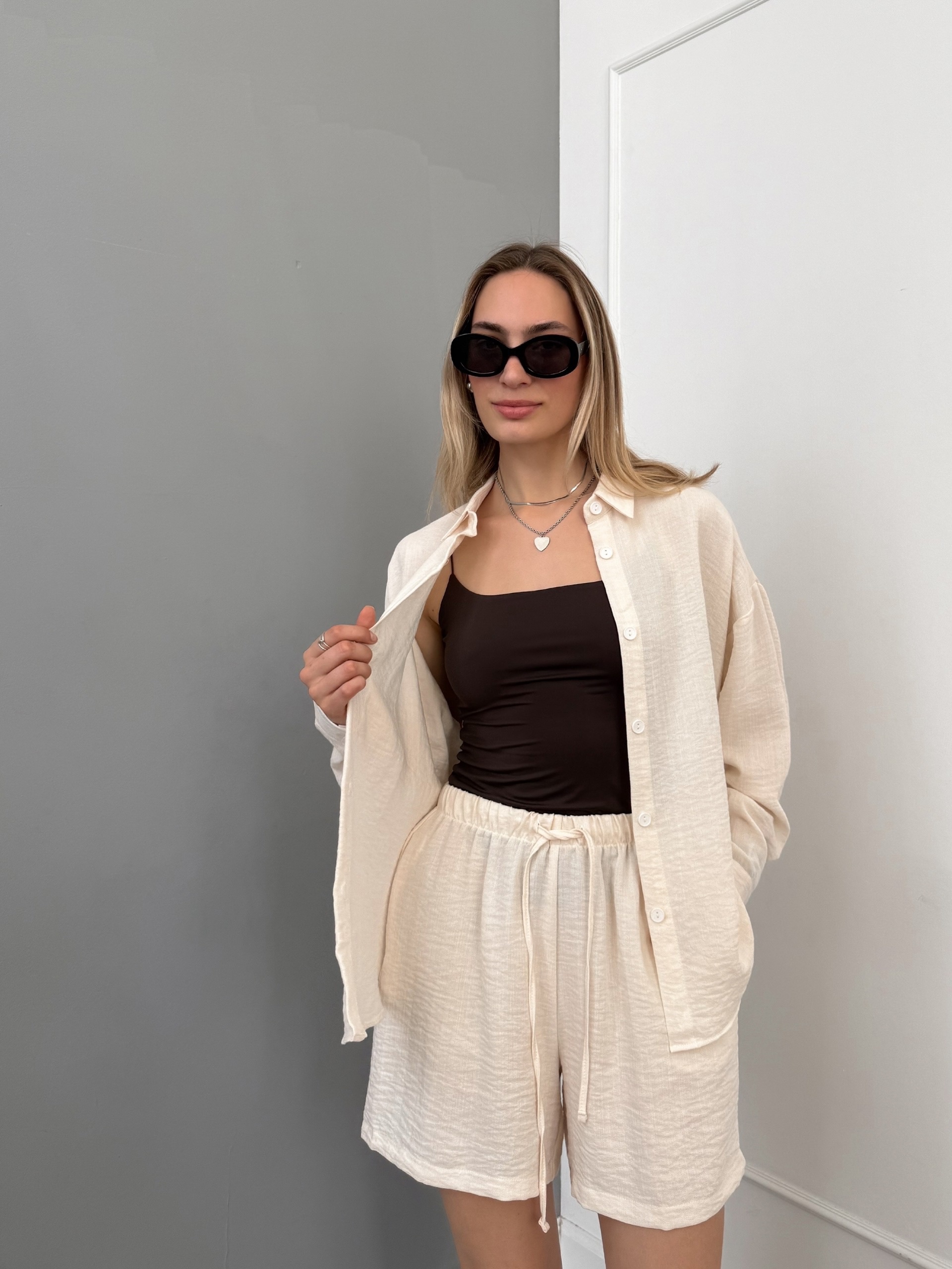 Костюм A.Studio рубашка+шорты